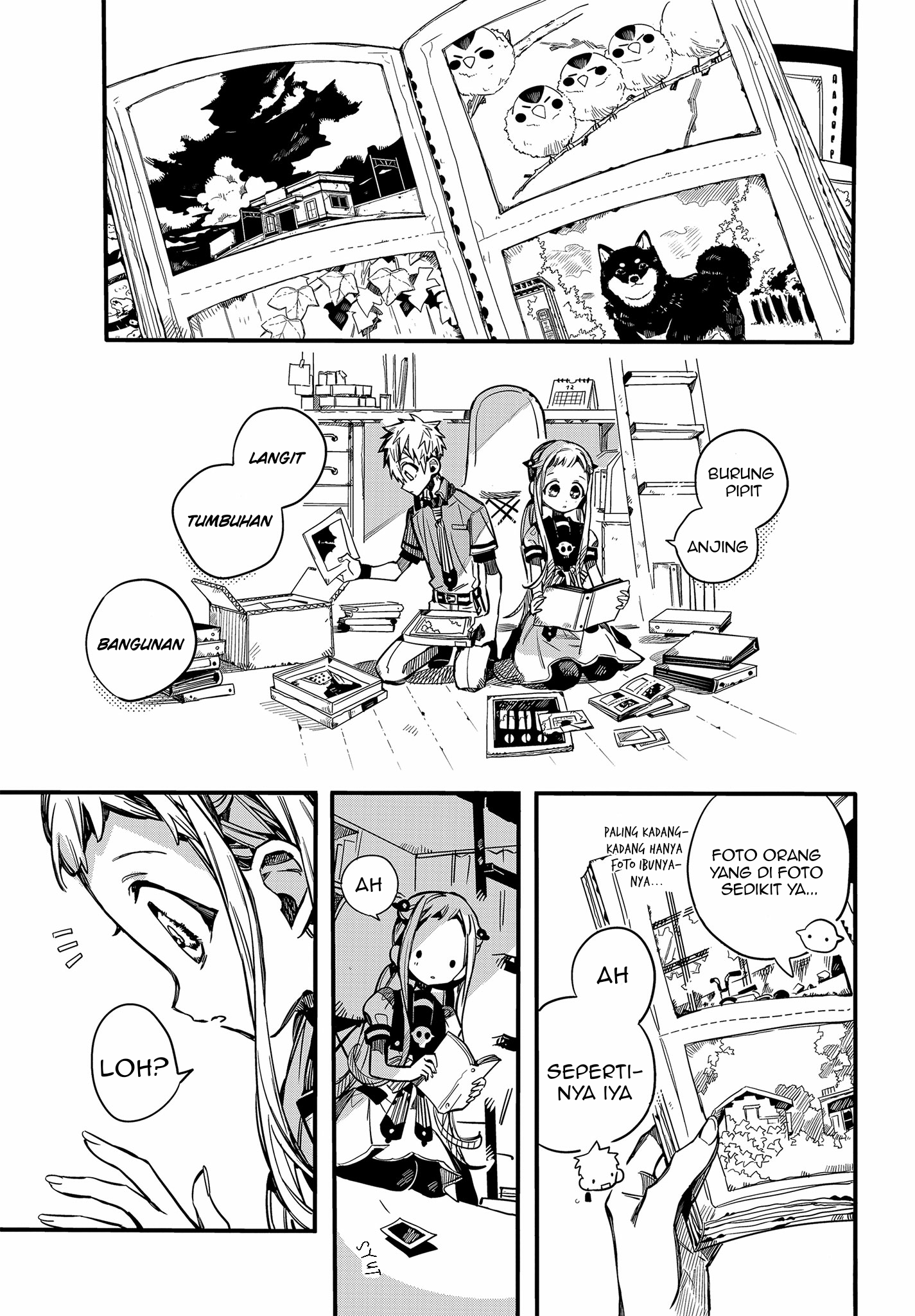 Jibaku Shounen Hanako-kun Chapter 74 - halaman 38