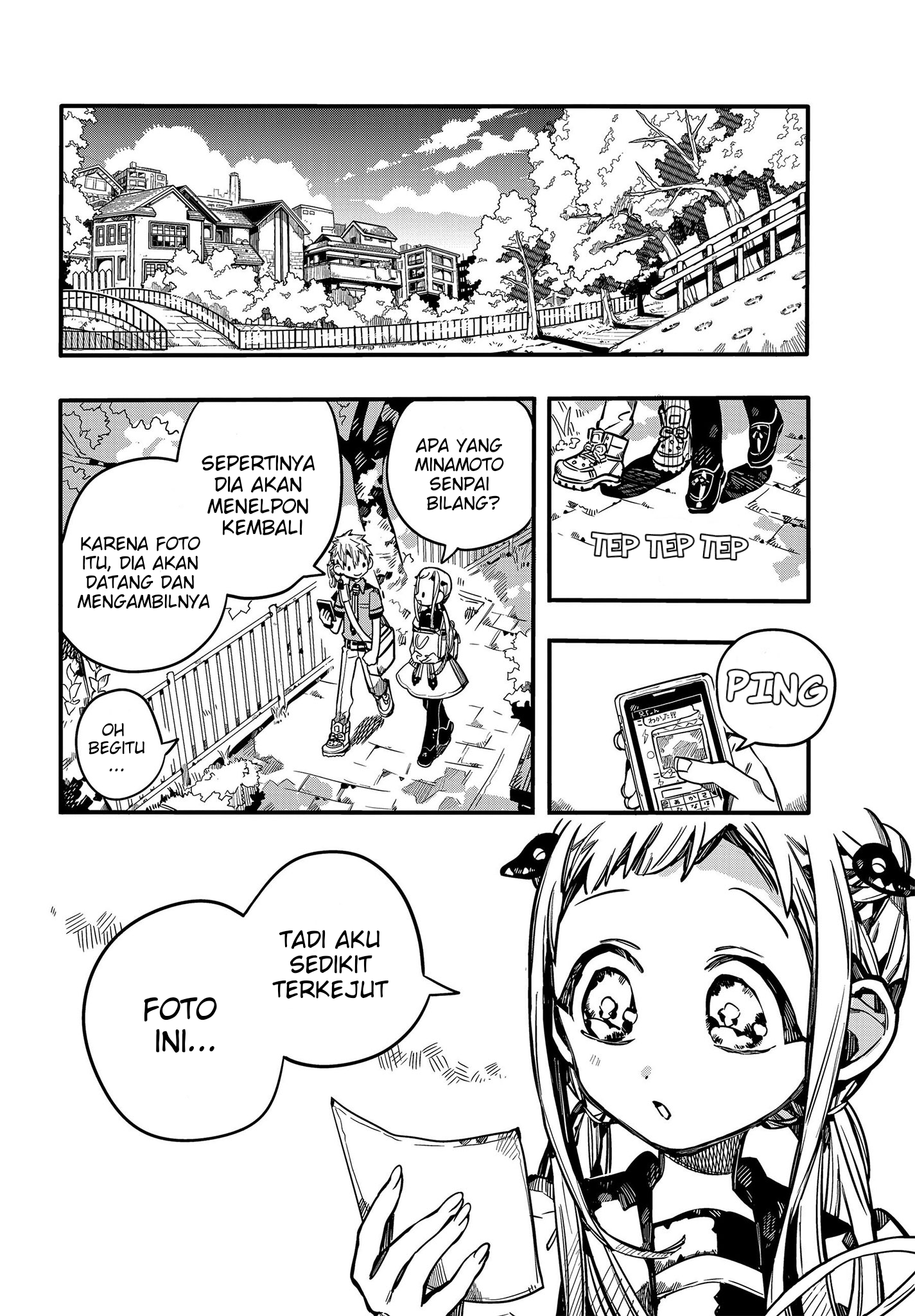 Jibaku Shounen Hanako-kun Chapter 75 - halaman 4