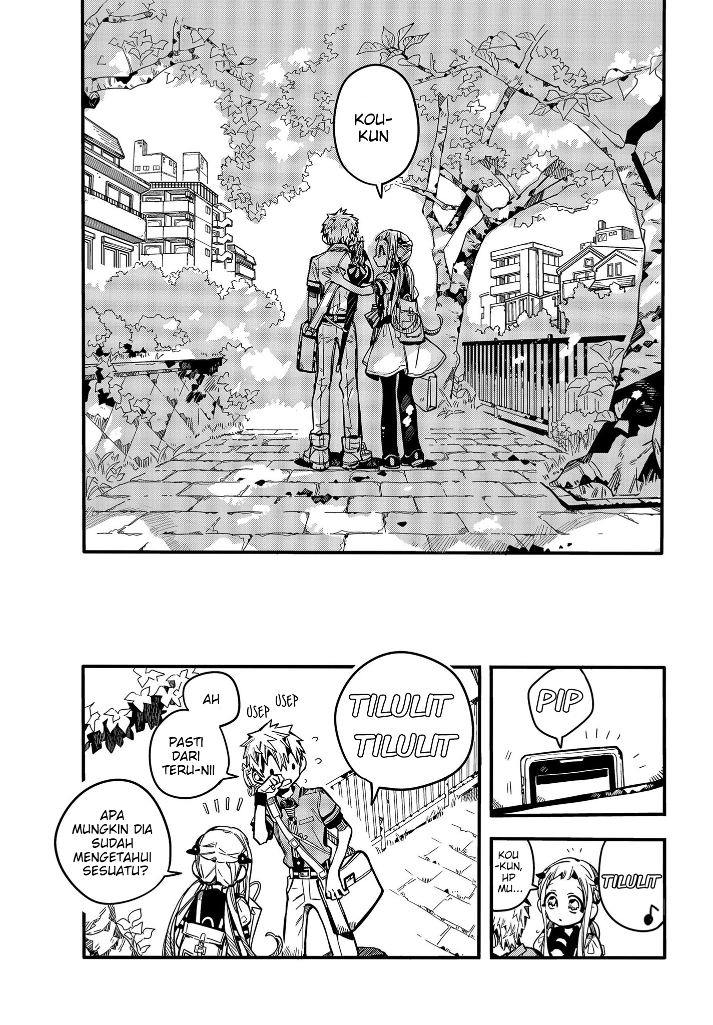 Jibaku Shounen Hanako-kun Chapter 75 - halaman 9