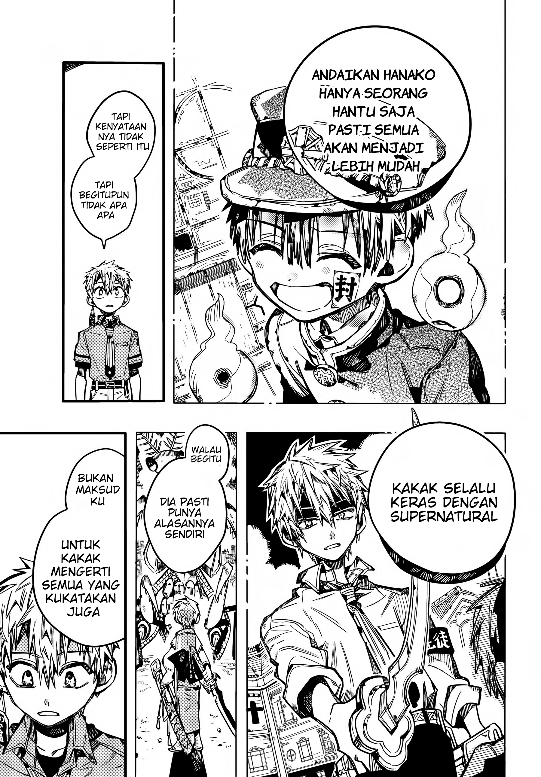 Jibaku Shounen Hanako-kun Chapter 77 - halaman 36
