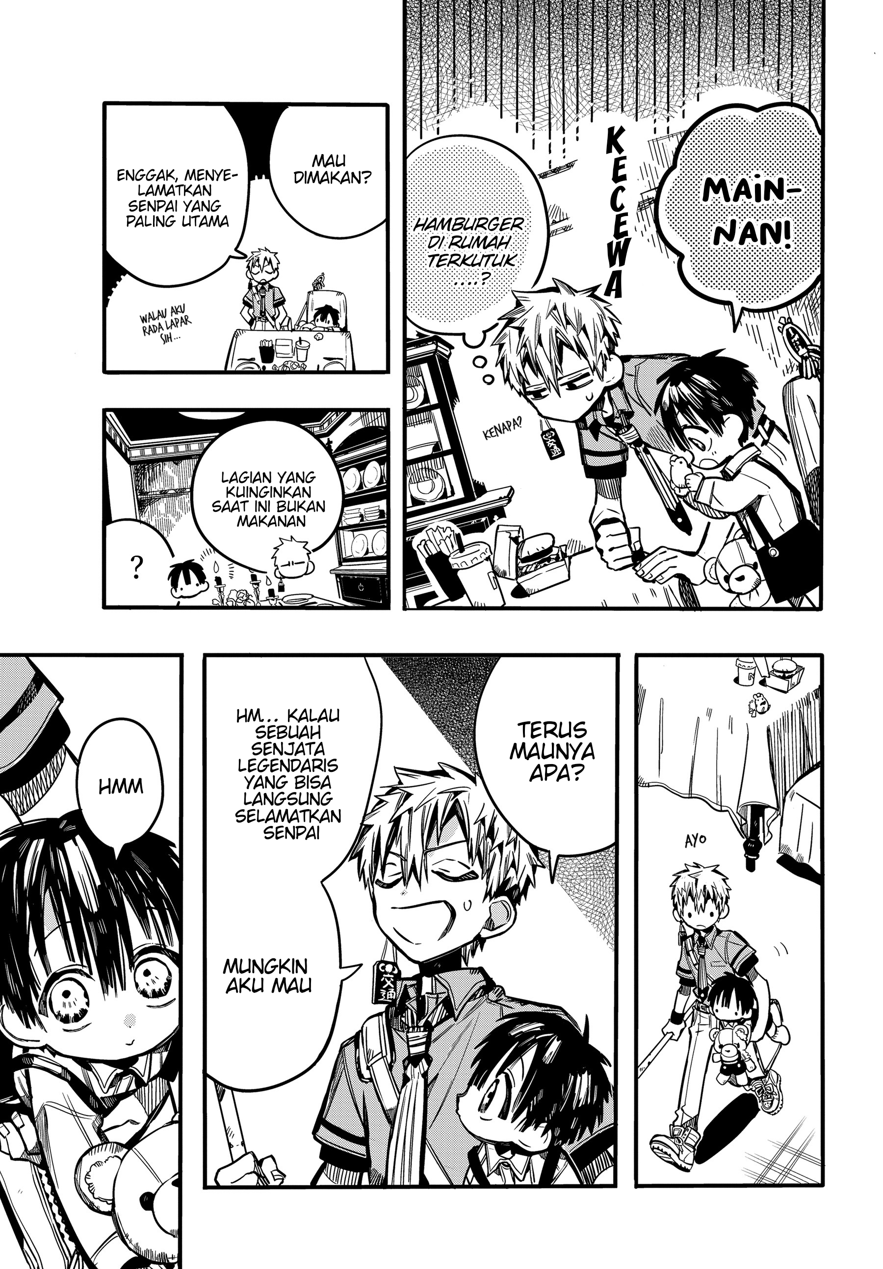 Jibaku Shounen Hanako-kun Chapter 77 - halaman 9