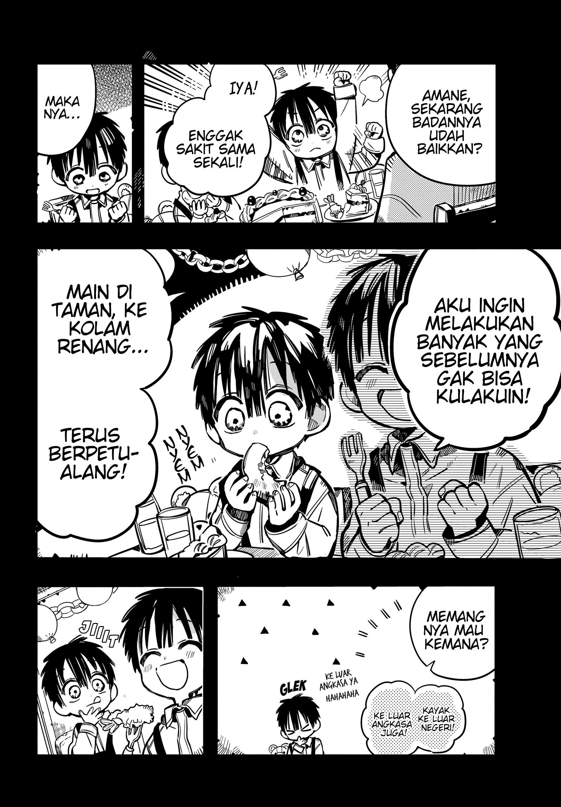 Jibaku Shounen Hanako-kun Chapter 78 - halaman 15