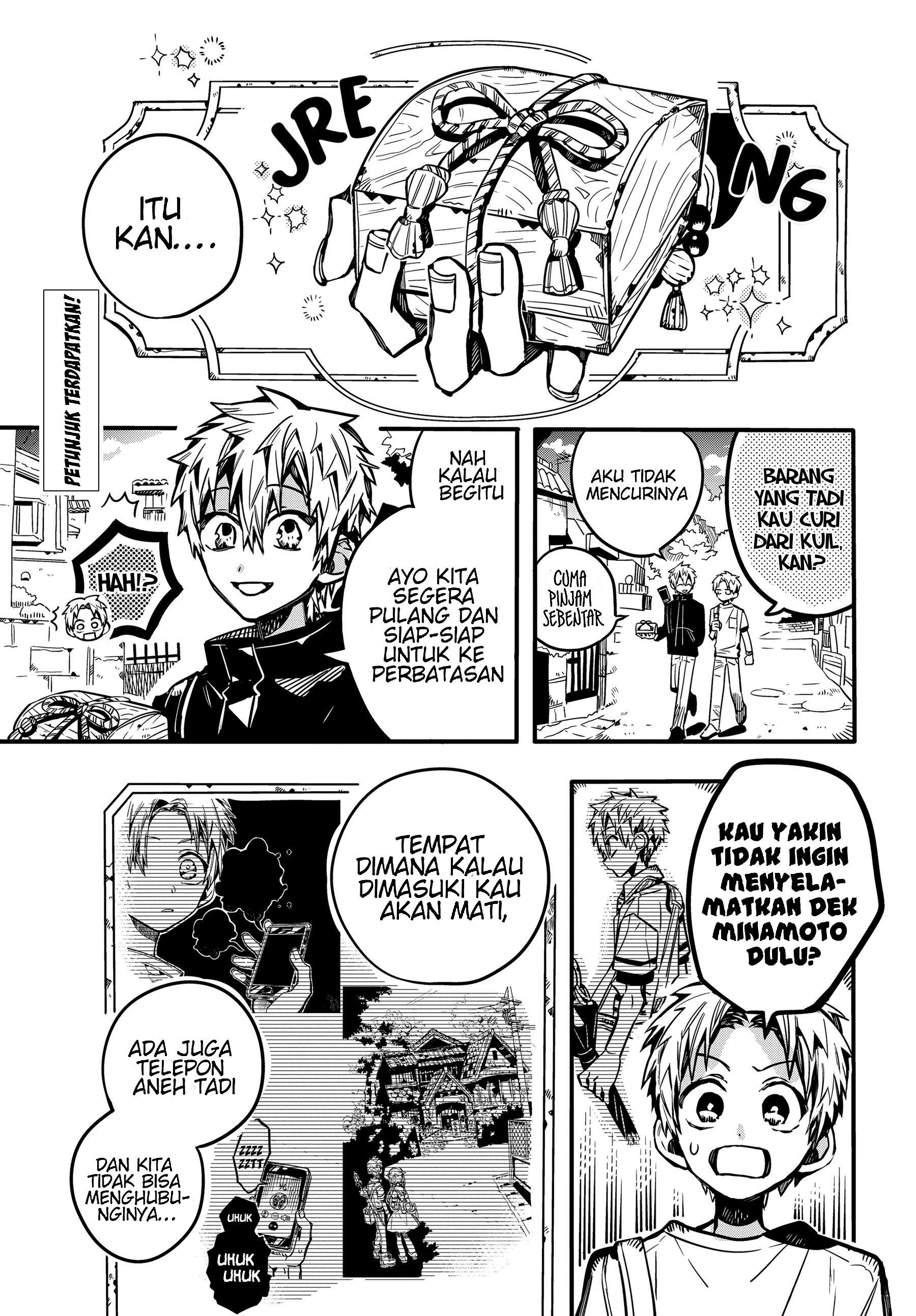 Jibaku Shounen Hanako-kun Chapter 80 - halaman 2