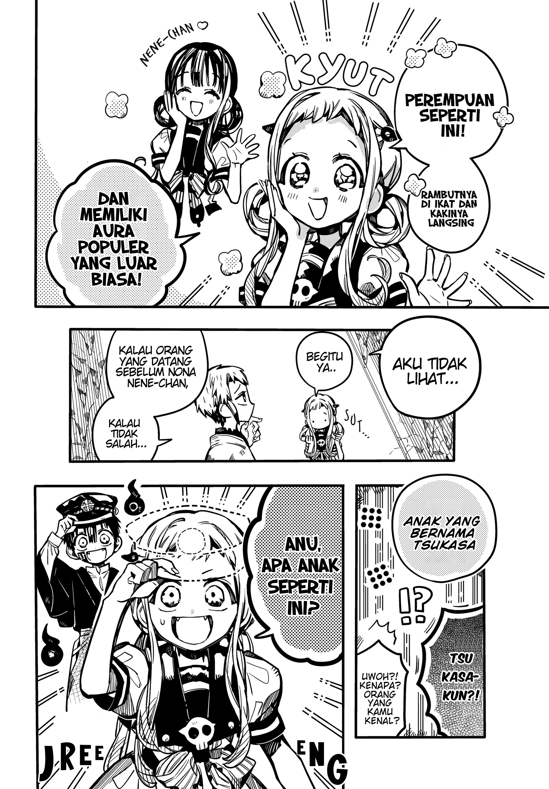 Jibaku Shounen Hanako-kun Chapter 80 - halaman 21