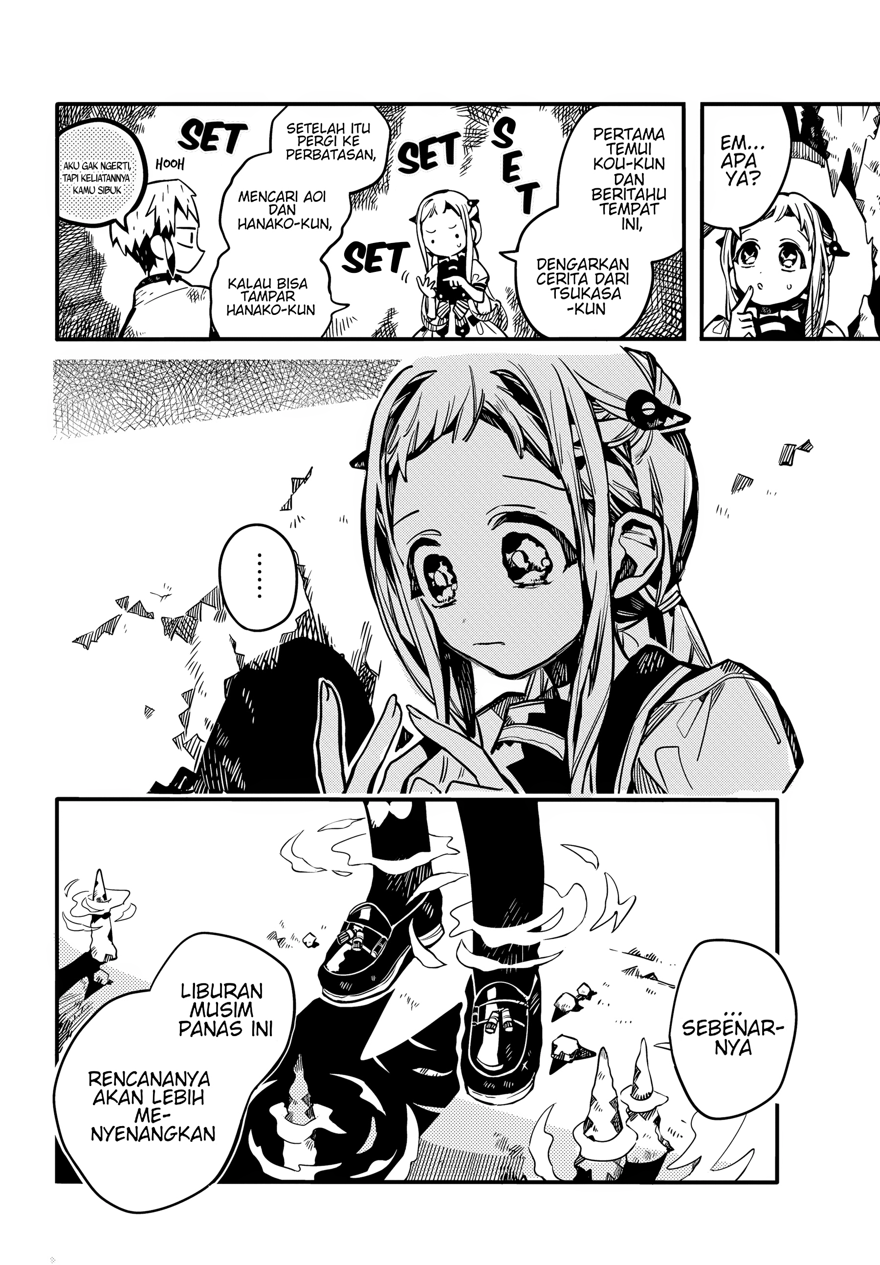 Jibaku Shounen Hanako-kun Chapter 80 - halaman 25