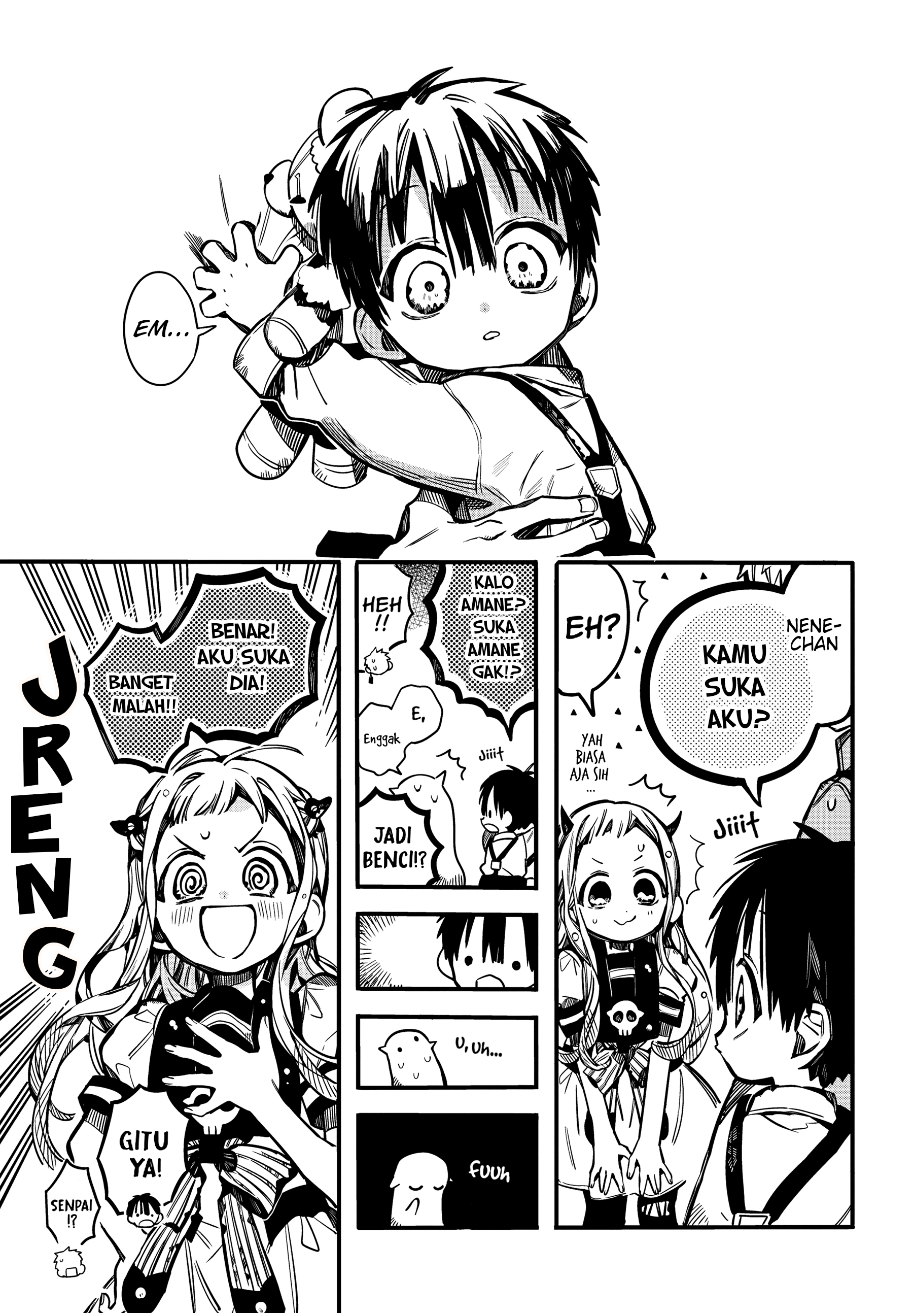 Jibaku Shounen Hanako-kun Chapter 81 - halaman 11