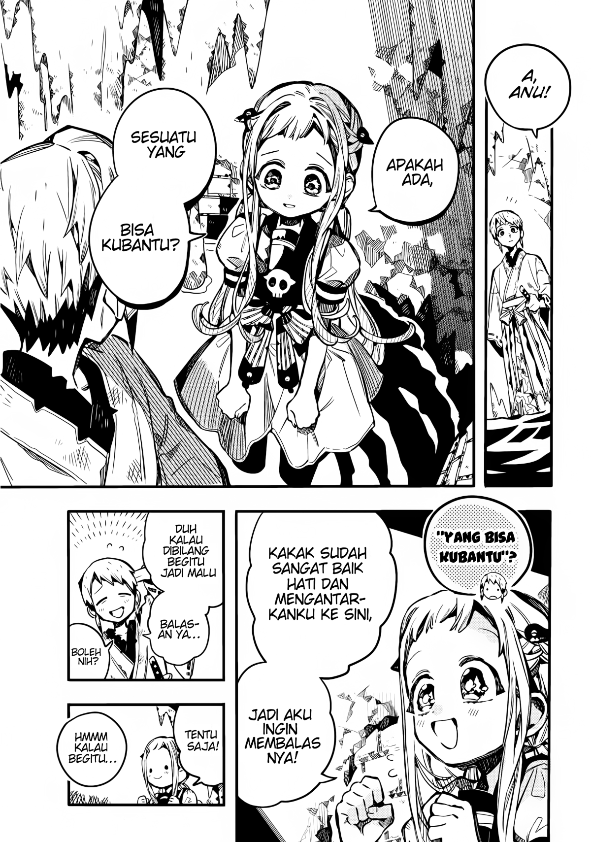 Jibaku Shounen Hanako-kun Chapter 81 - halaman 3