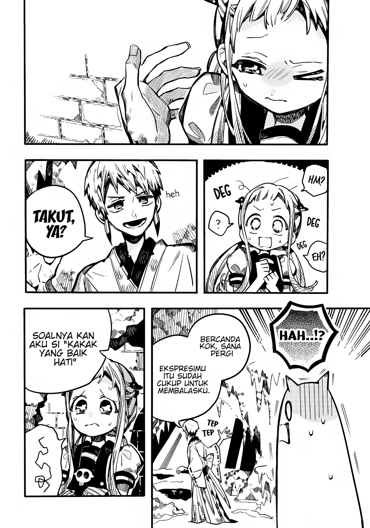 Jibaku Shounen Hanako-kun Chapter 81 - halaman 6