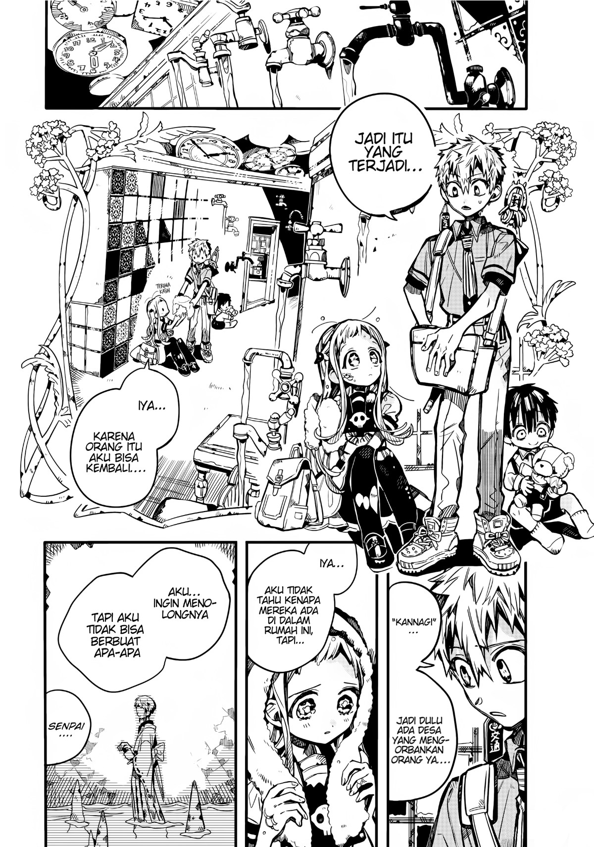 Jibaku Shounen Hanako-kun Chapter 81 - halaman 8