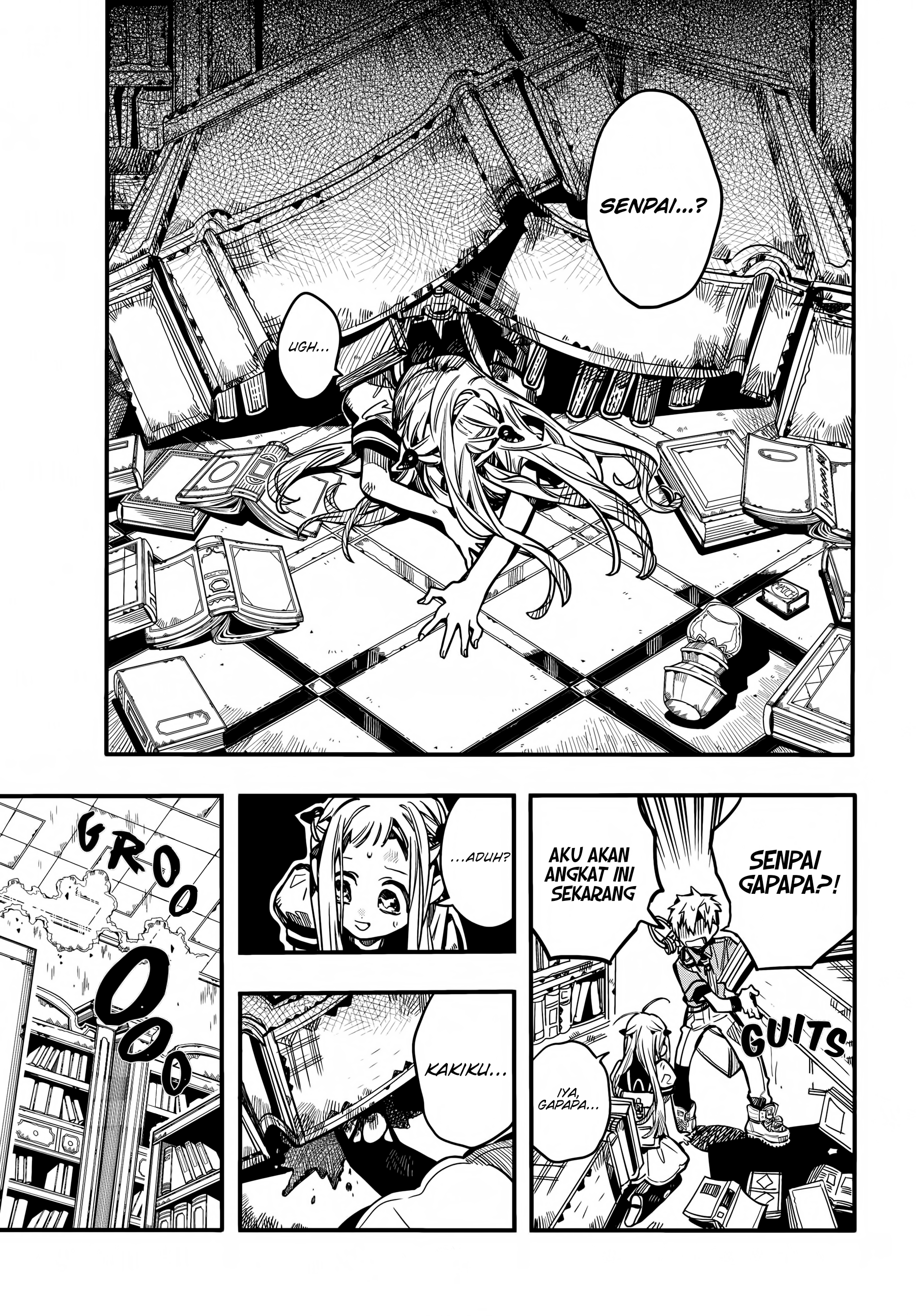 Jibaku Shounen Hanako-kun Chapter 82 - halaman 24