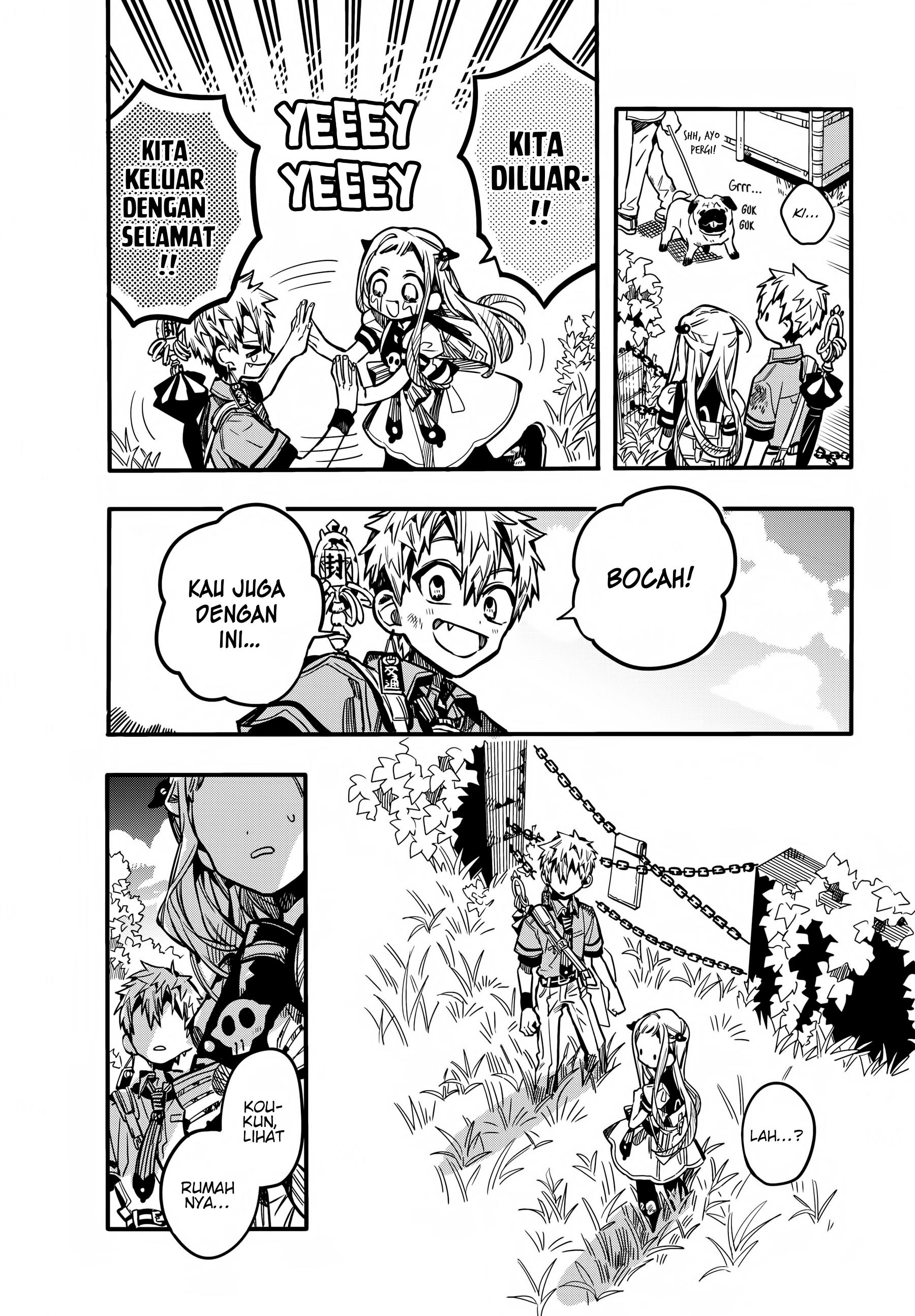 Jibaku Shounen Hanako-kun Chapter 82 - halaman 33