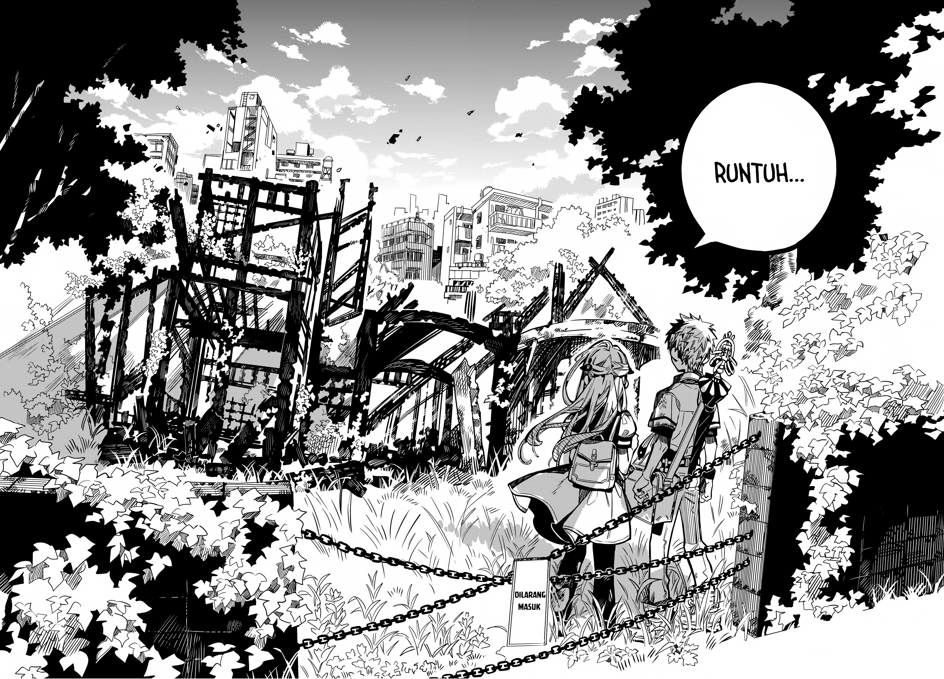 Jibaku Shounen Hanako-kun Chapter 82 - halaman 34