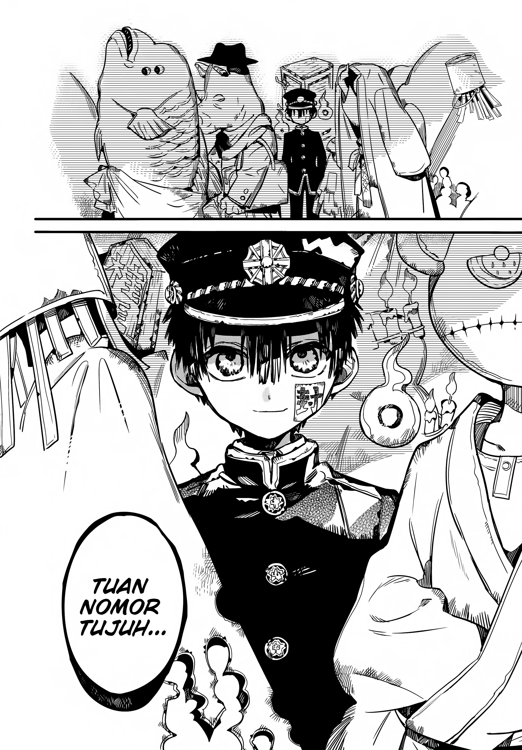 Jibaku Shounen Hanako-kun Chapter 84 - halaman 13