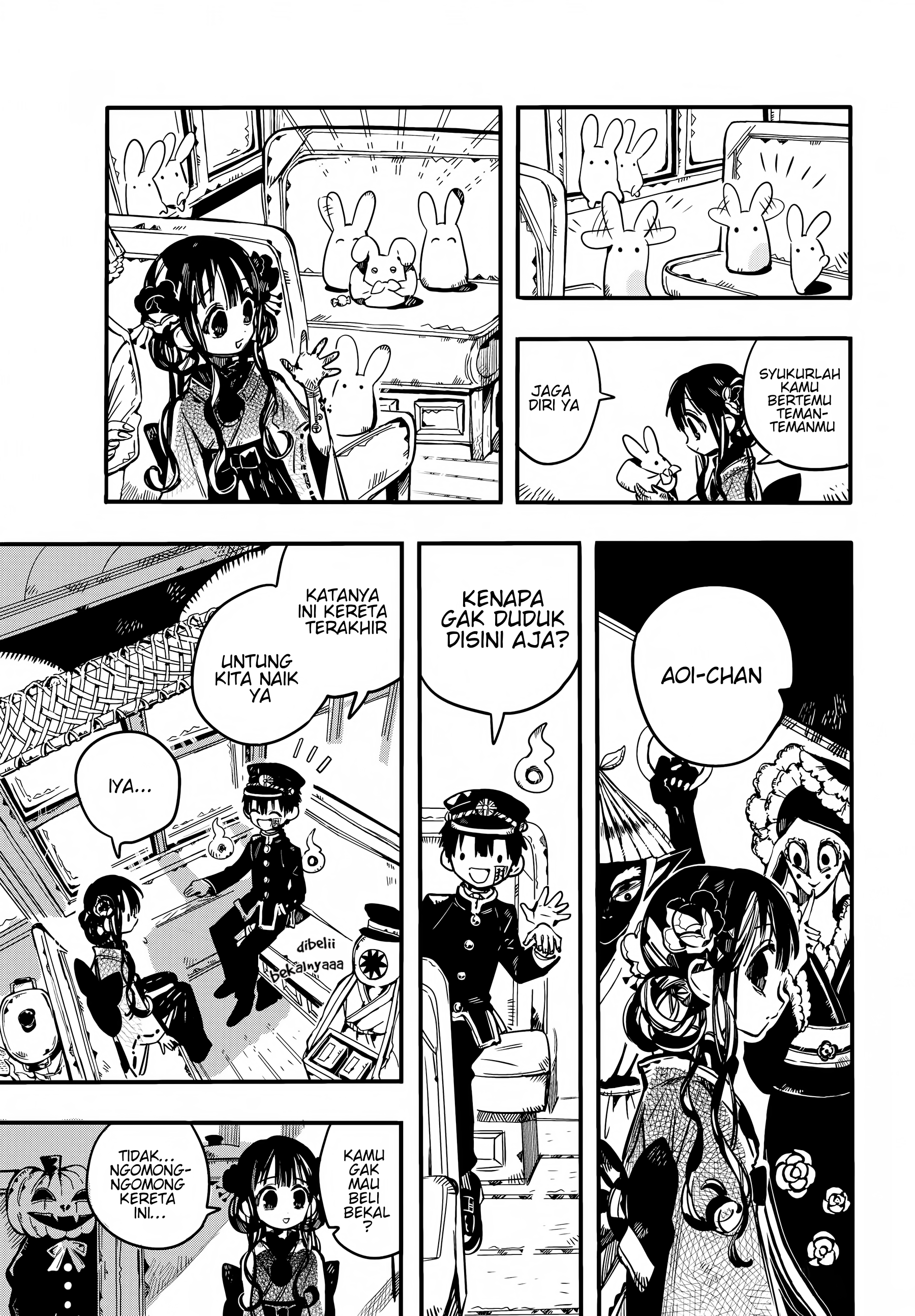 Jibaku Shounen Hanako-kun Chapter 84 - halaman 18