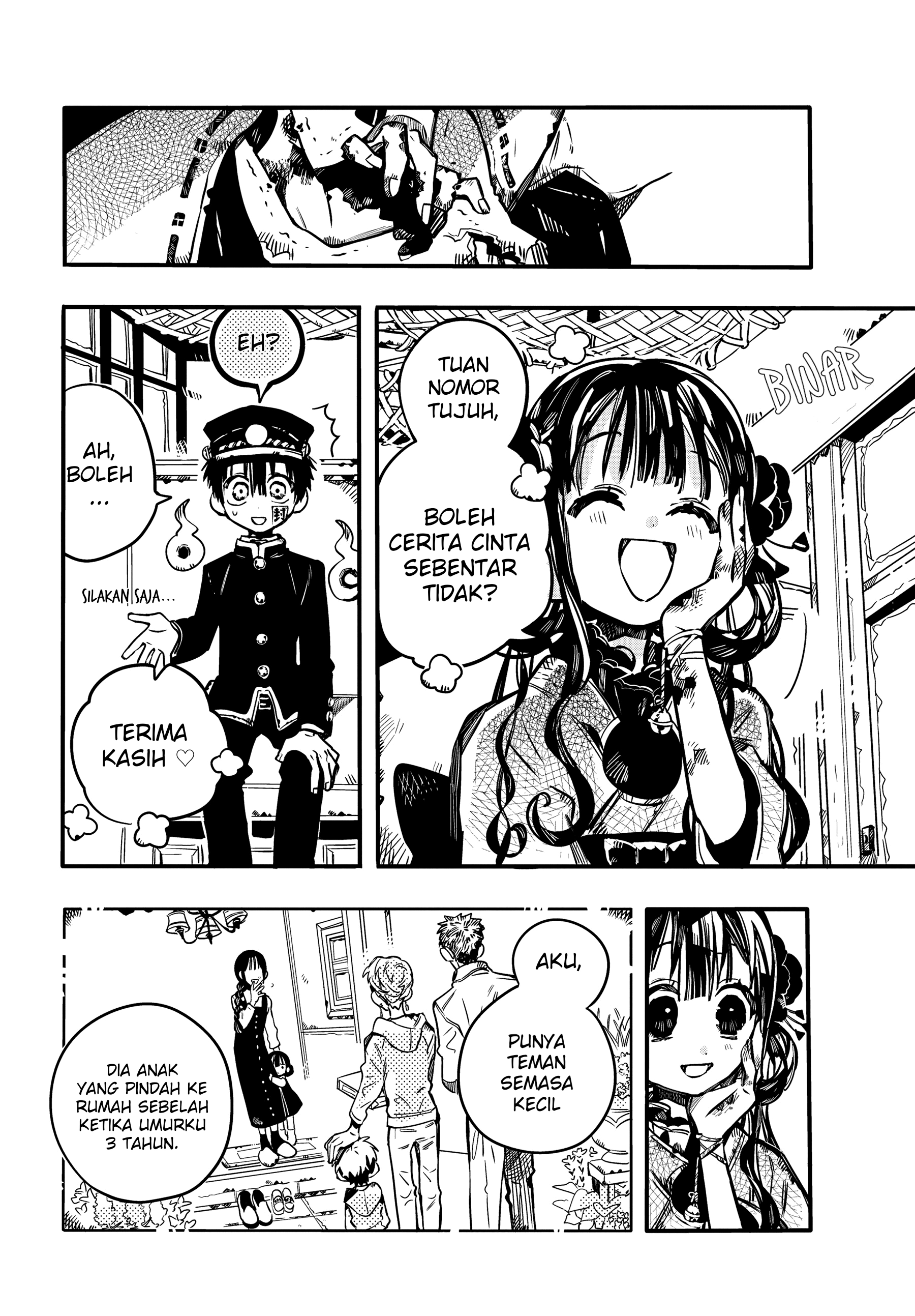 Jibaku Shounen Hanako-kun Chapter 84 - halaman 21