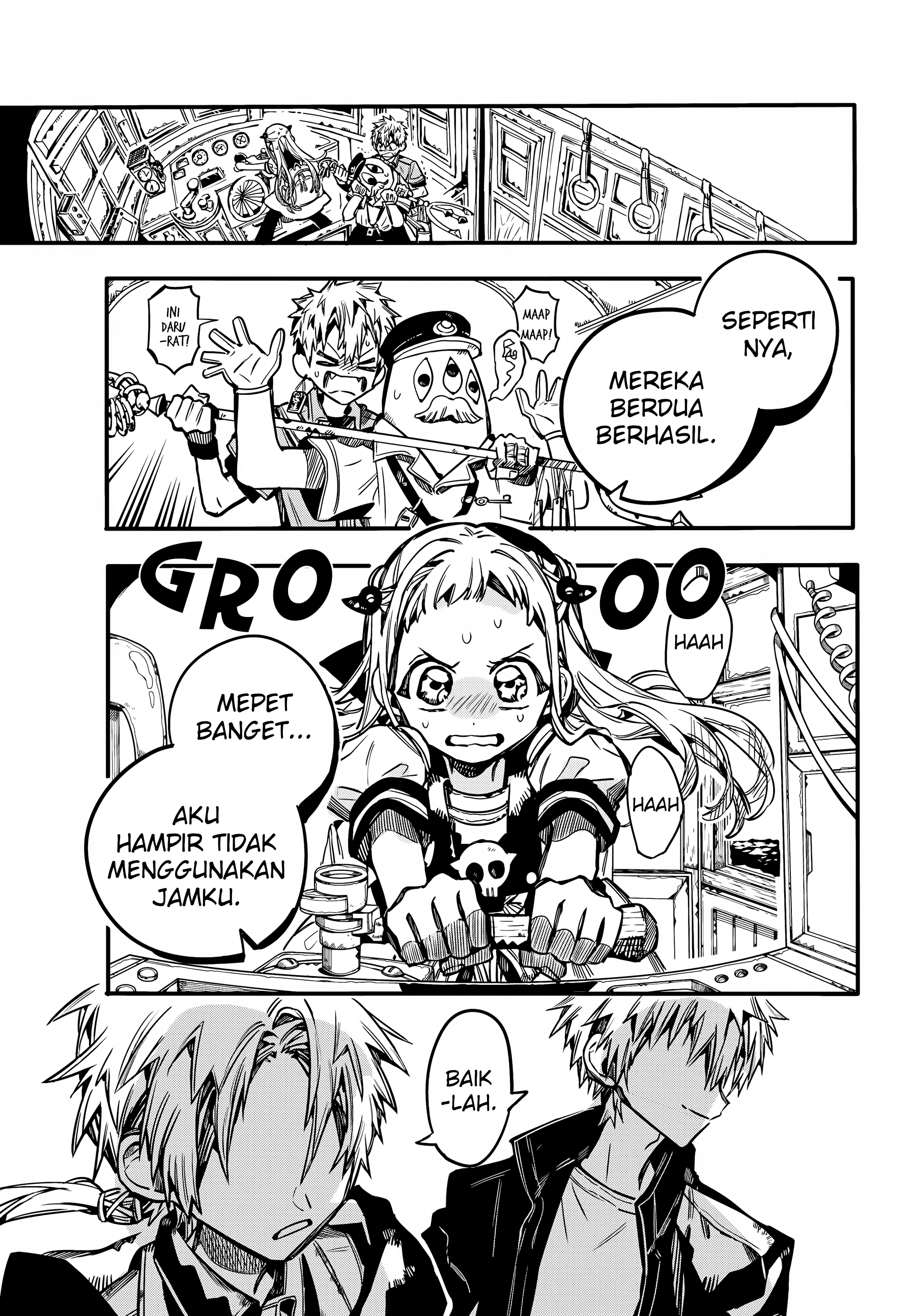 Jibaku Shounen Hanako-kun Chapter 84 - halaman 28