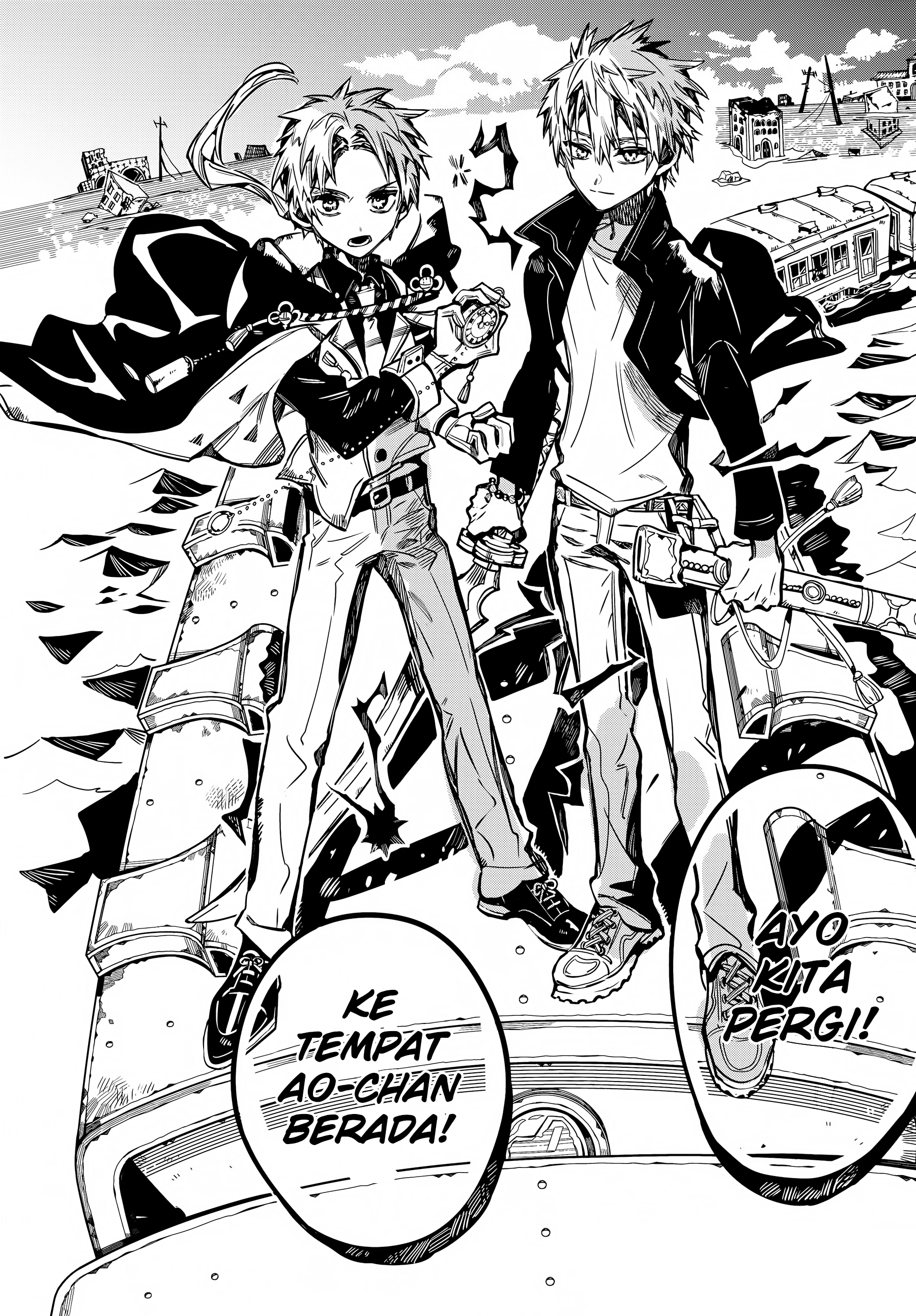 Jibaku Shounen Hanako-kun Chapter 84 - halaman 29