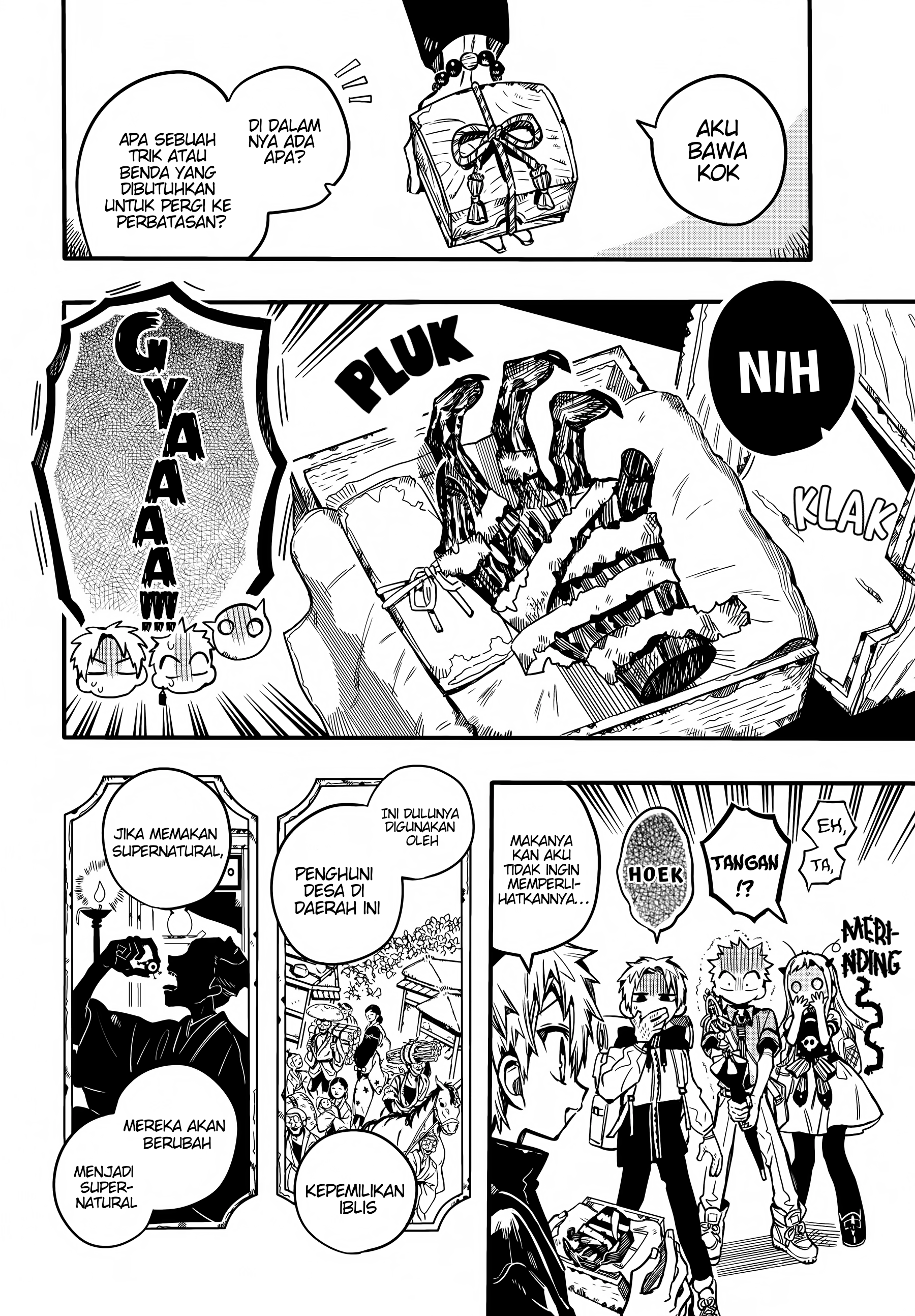 Jibaku Shounen Hanako-kun Chapter 84 - halaman 4