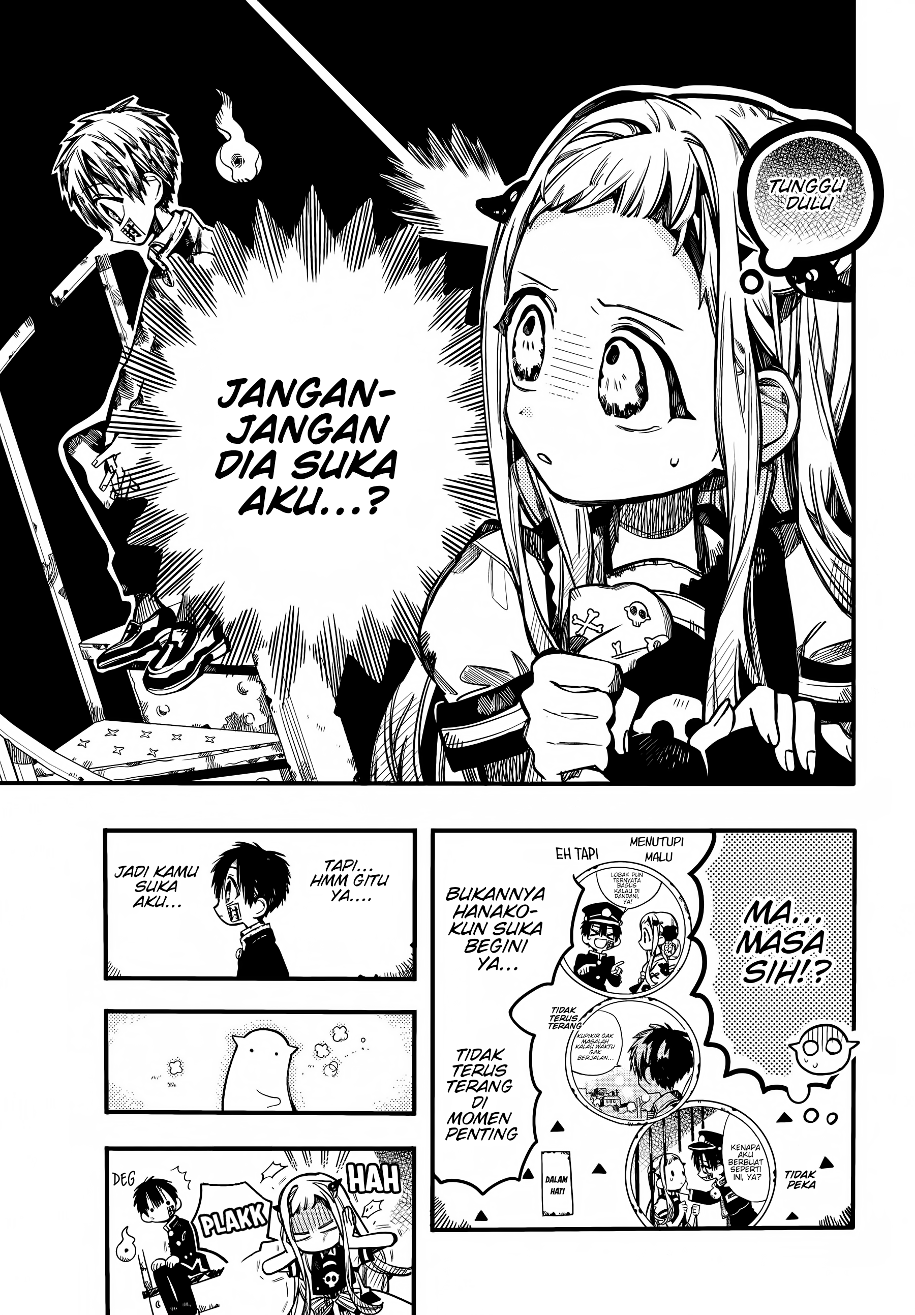 Jibaku Shounen Hanako-kun Chapter 86 - halaman 18