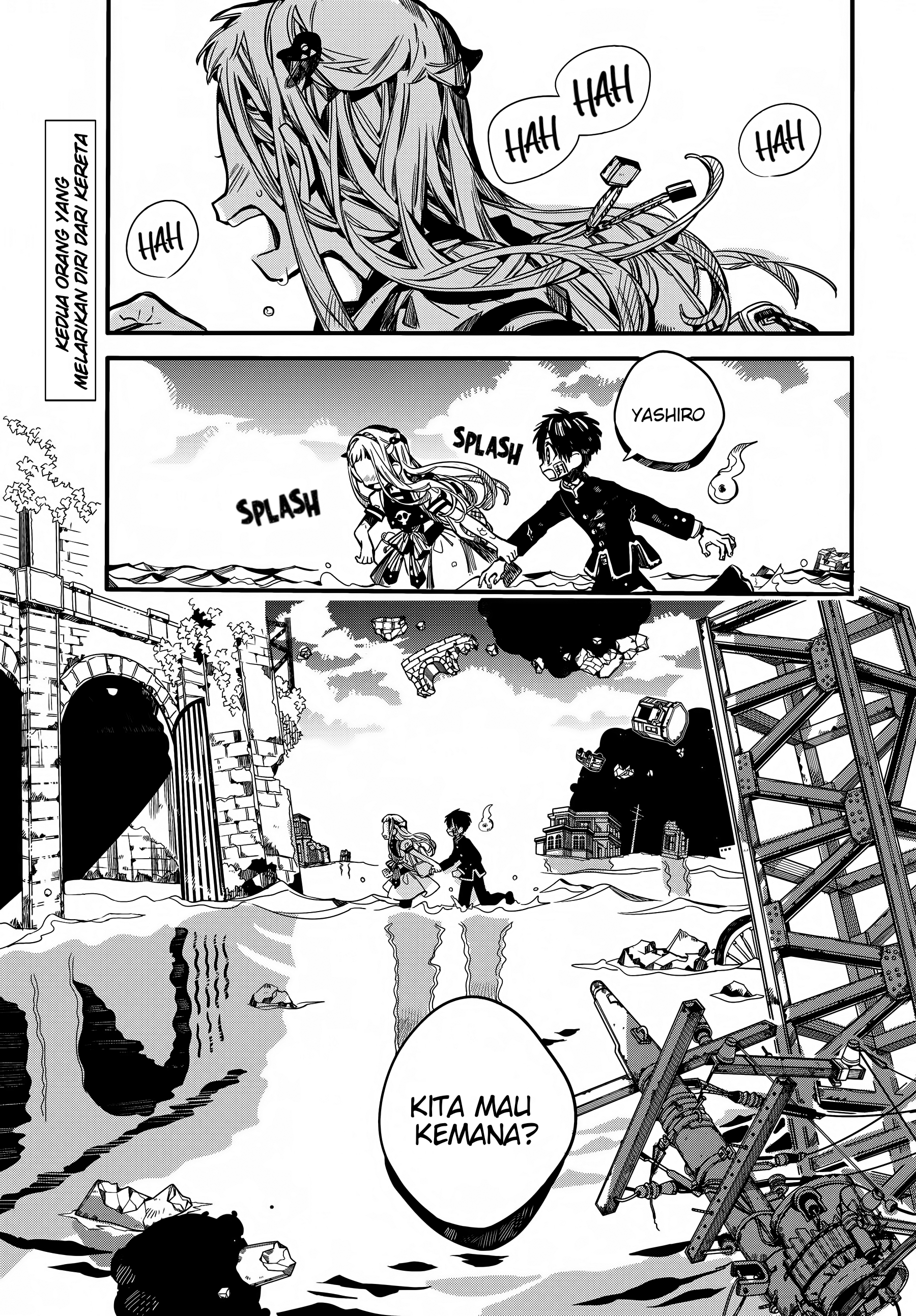 Jibaku Shounen Hanako-kun Chapter 86 - halaman 2