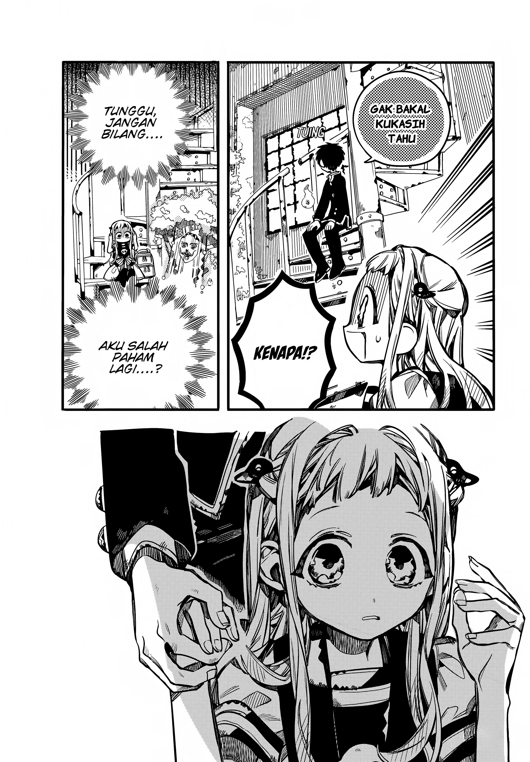 Jibaku Shounen Hanako-kun Chapter 86 - halaman 22