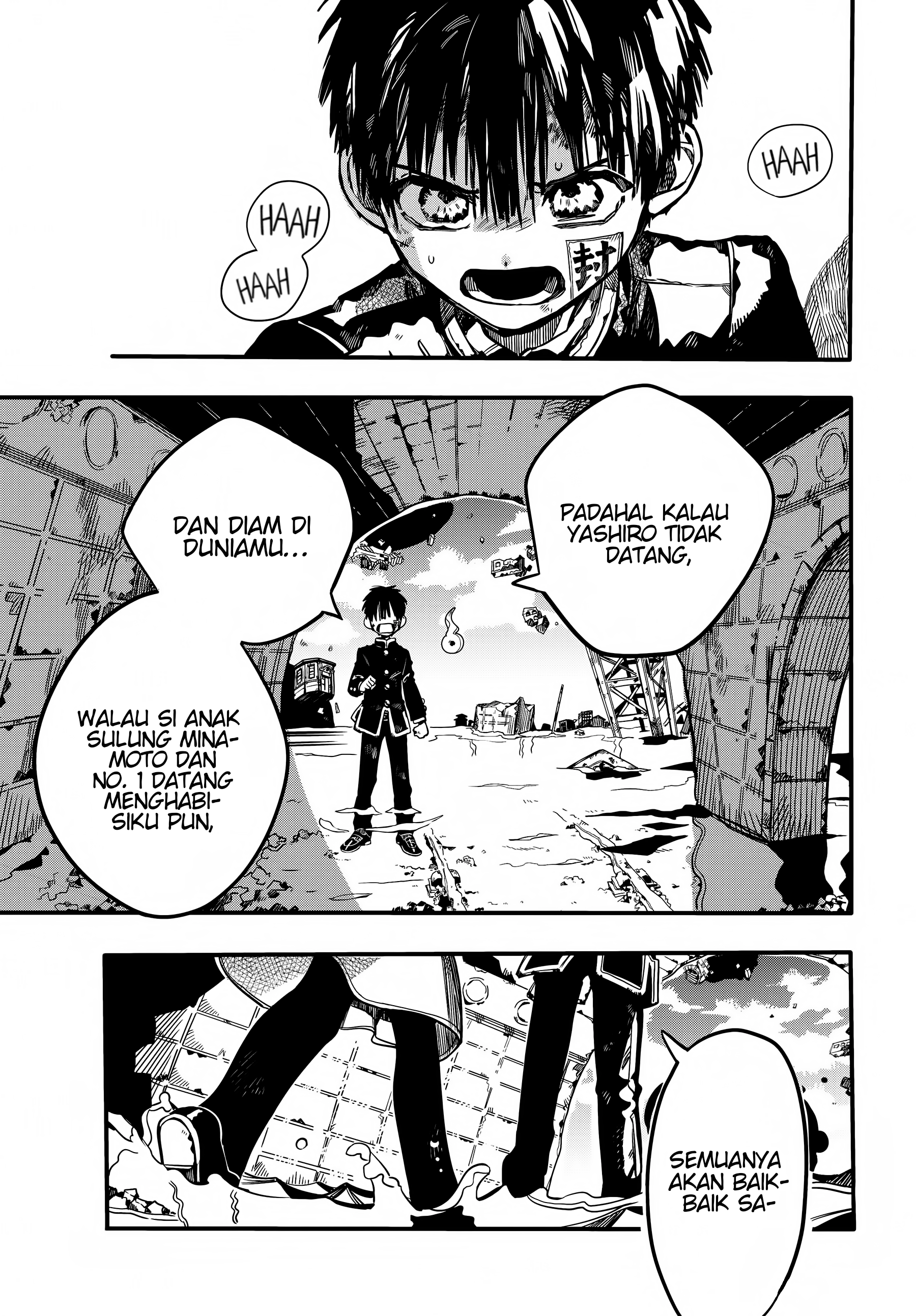Jibaku Shounen Hanako-kun Chapter 86 - halaman 4