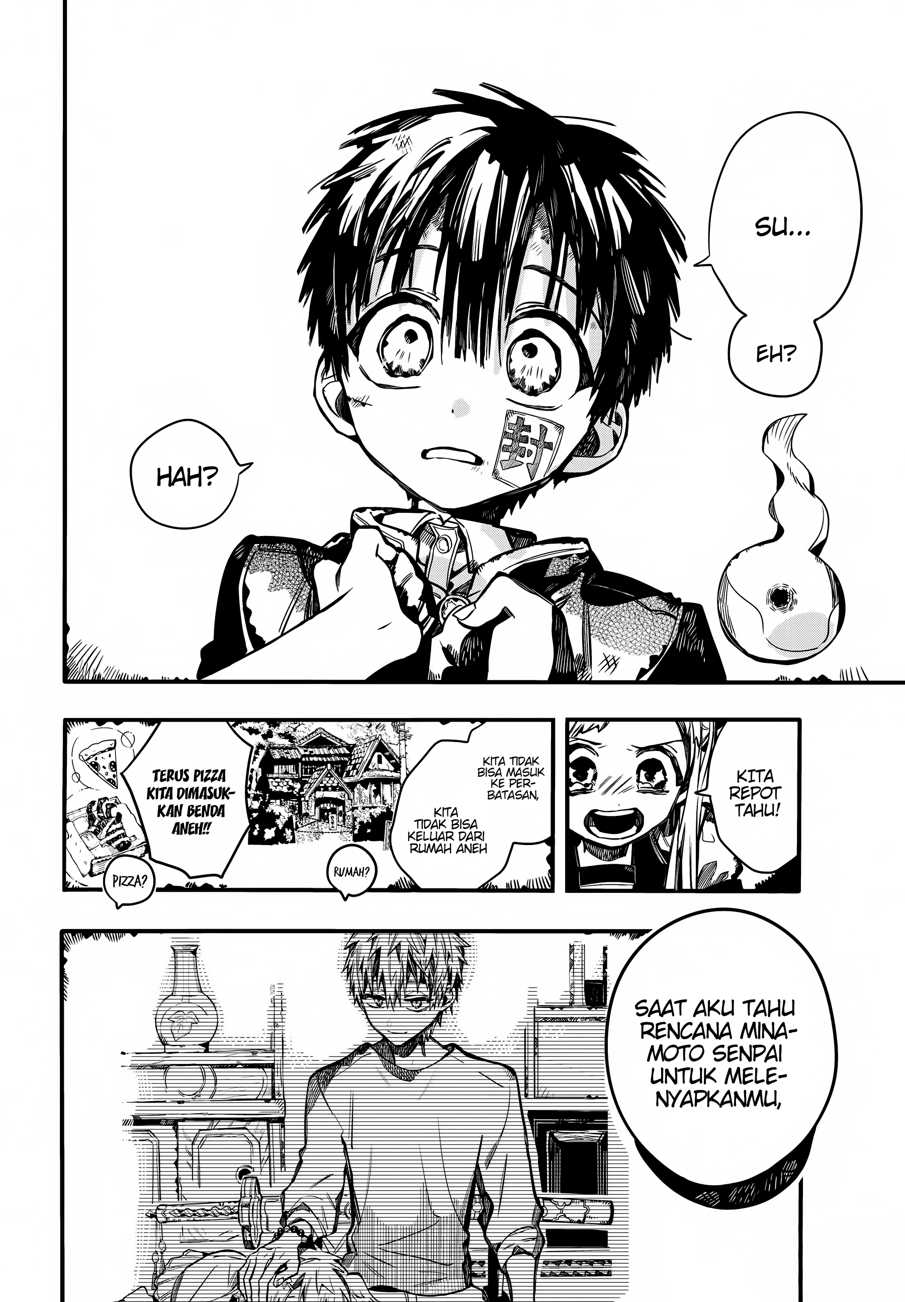 Jibaku Shounen Hanako-kun Chapter 86 - halaman 7