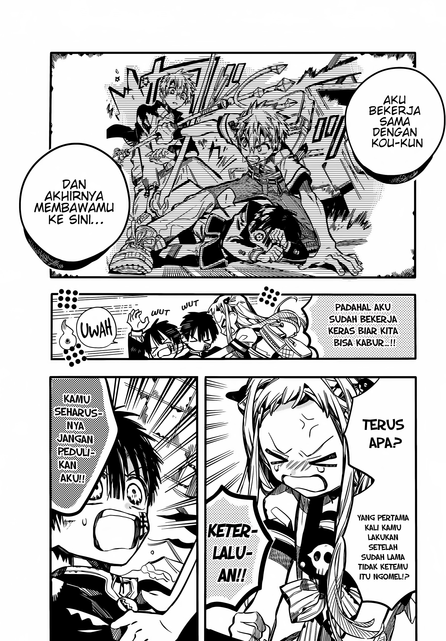 Jibaku Shounen Hanako-kun Chapter 86 - halaman 8