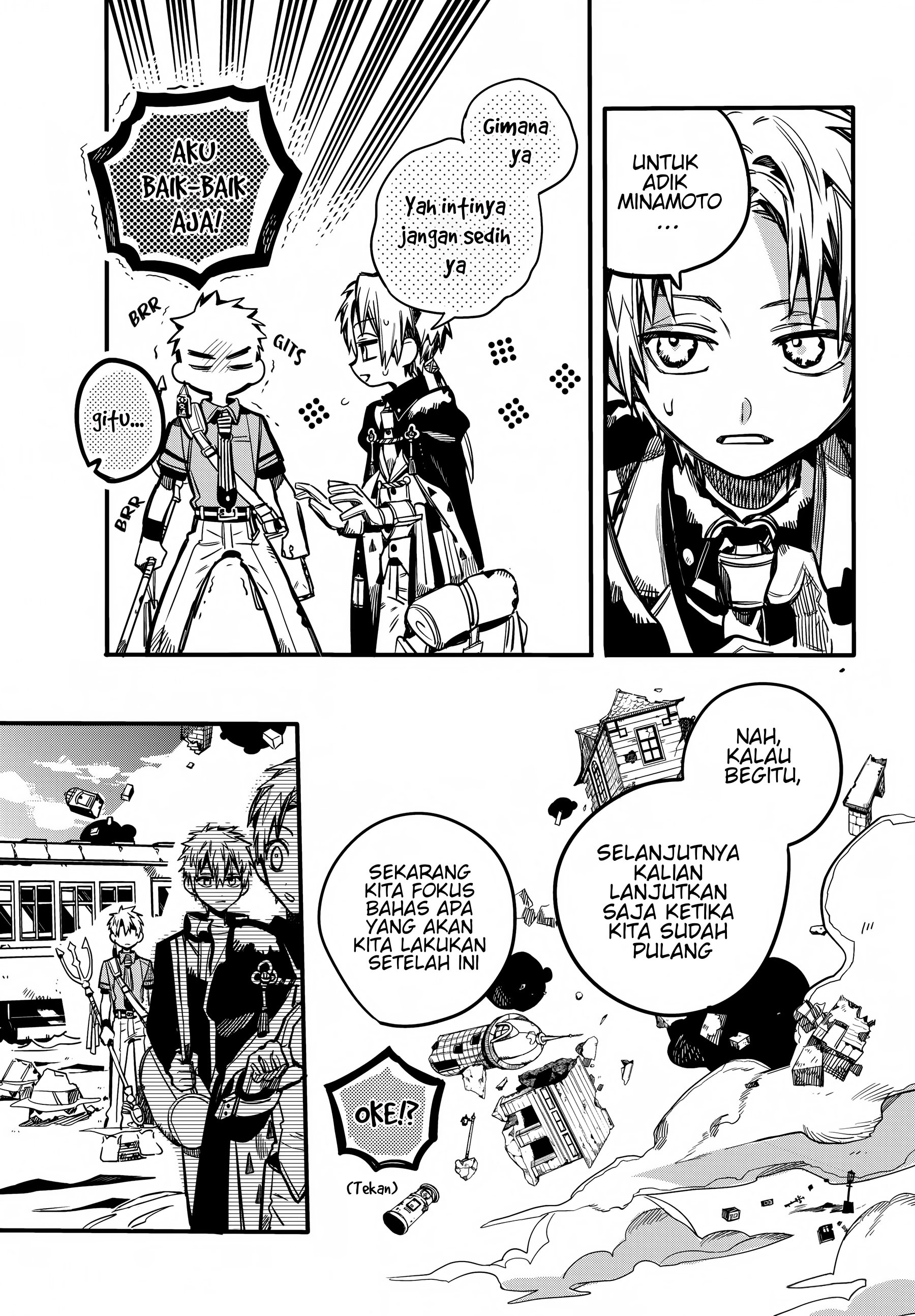 Jibaku Shounen Hanako-kun Chapter 87 - halaman 12
