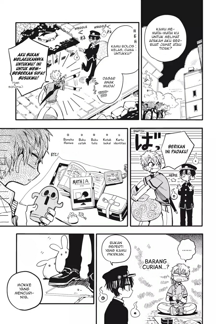 Jibaku Shounen Hanako-kun Chapter 9 - halaman 17