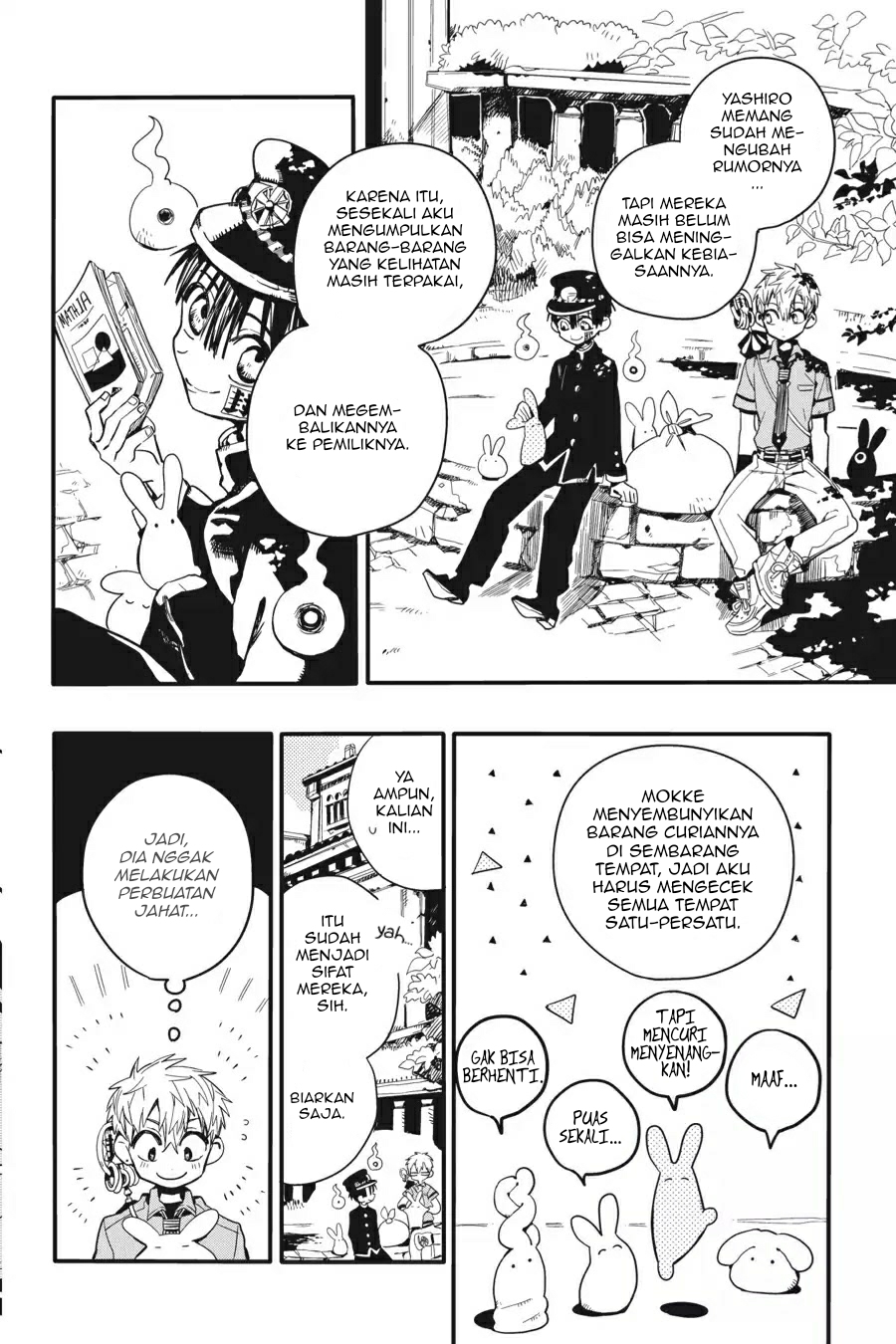 Jibaku Shounen Hanako-kun Chapter 9 - halaman 18
