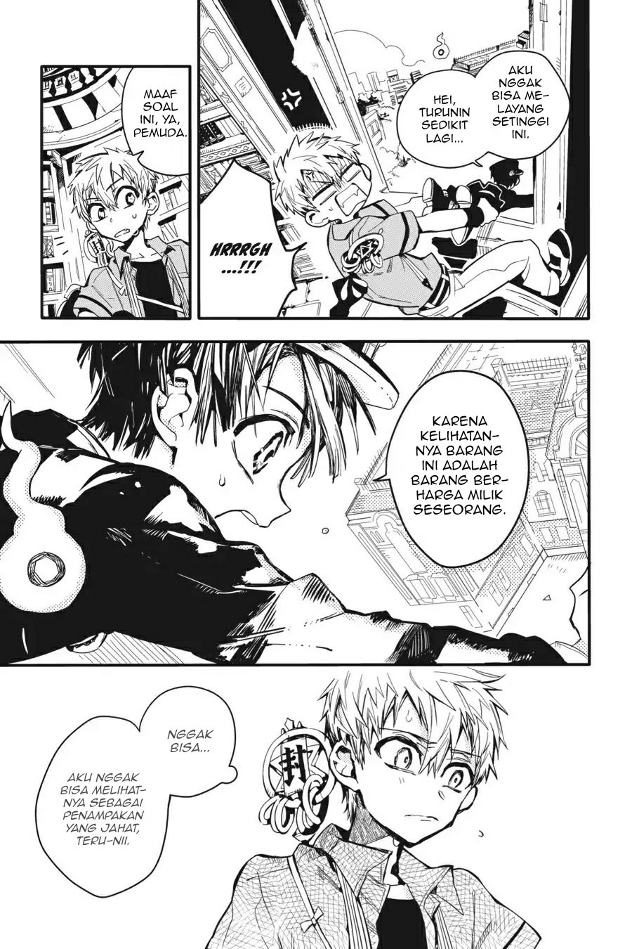 Jibaku Shounen Hanako-kun Chapter 9 - halaman 21