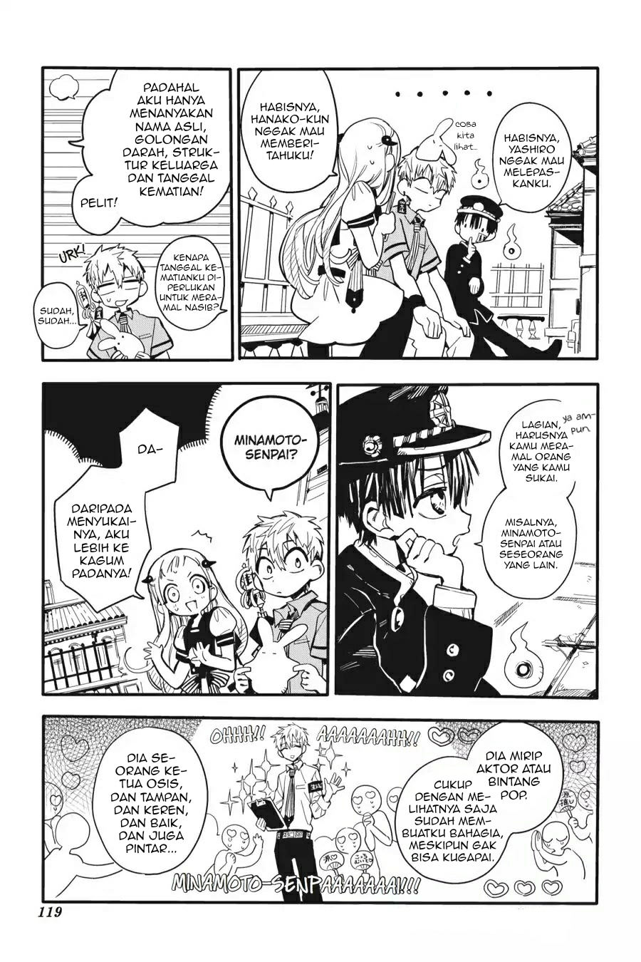 Jibaku Shounen Hanako-kun Chapter 9 - halaman 5