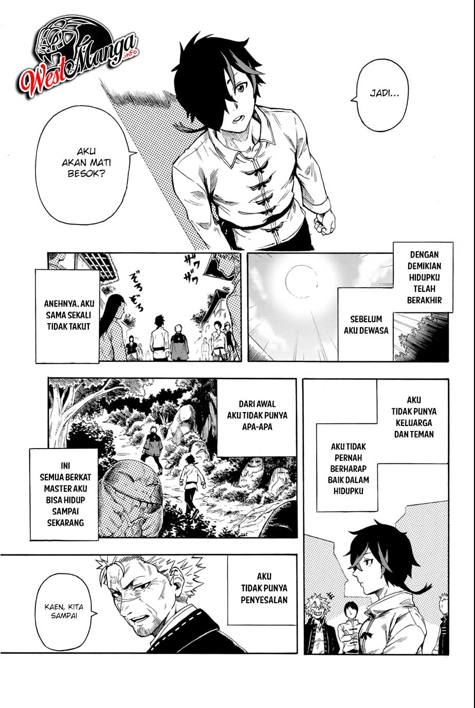 Jigoku no Gouka de Yaka re Tsuzuketa Shounen. Saikyou no Honou Tsukai to Natte Fukkatsu Suru. Chapter 1.1 - halaman 11