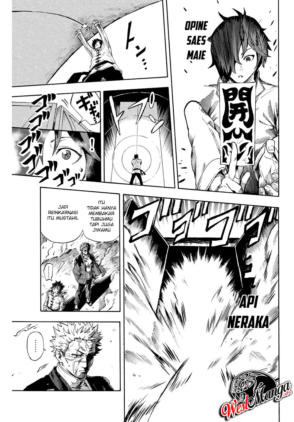 Jigoku no Gouka de Yaka re Tsuzuketa Shounen. Saikyou no Honou Tsukai to Natte Fukkatsu Suru. Chapter 1.1 - halaman 13