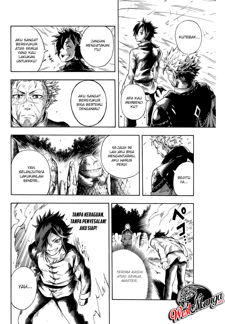 Jigoku no Gouka de Yaka re Tsuzuketa Shounen. Saikyou no Honou Tsukai to Natte Fukkatsu Suru. Chapter 1.1 - halaman 14