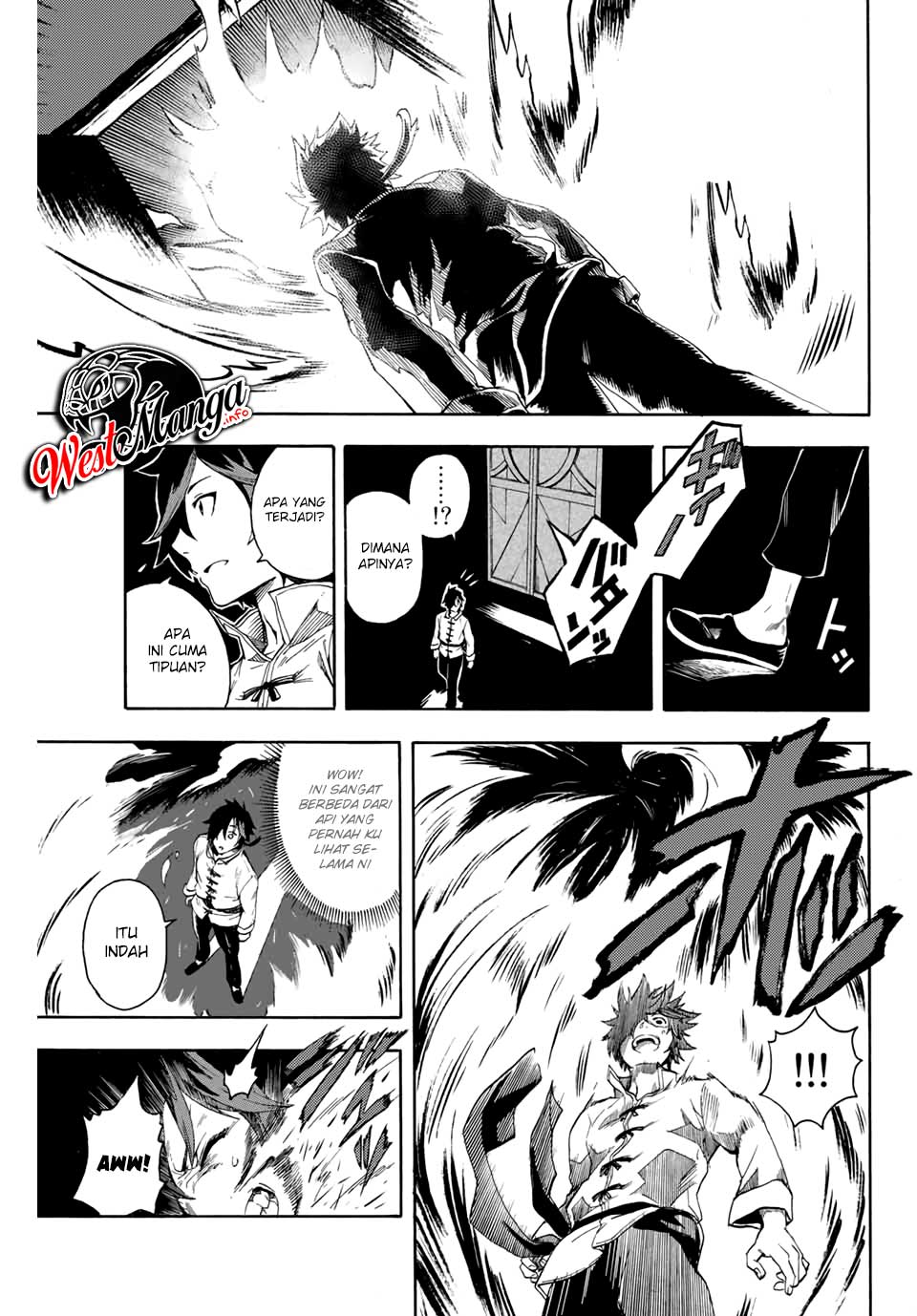 Jigoku no Gouka de Yaka re Tsuzuketa Shounen. Saikyou no Honou Tsukai to Natte Fukkatsu Suru. Chapter 1.1 - halaman 15