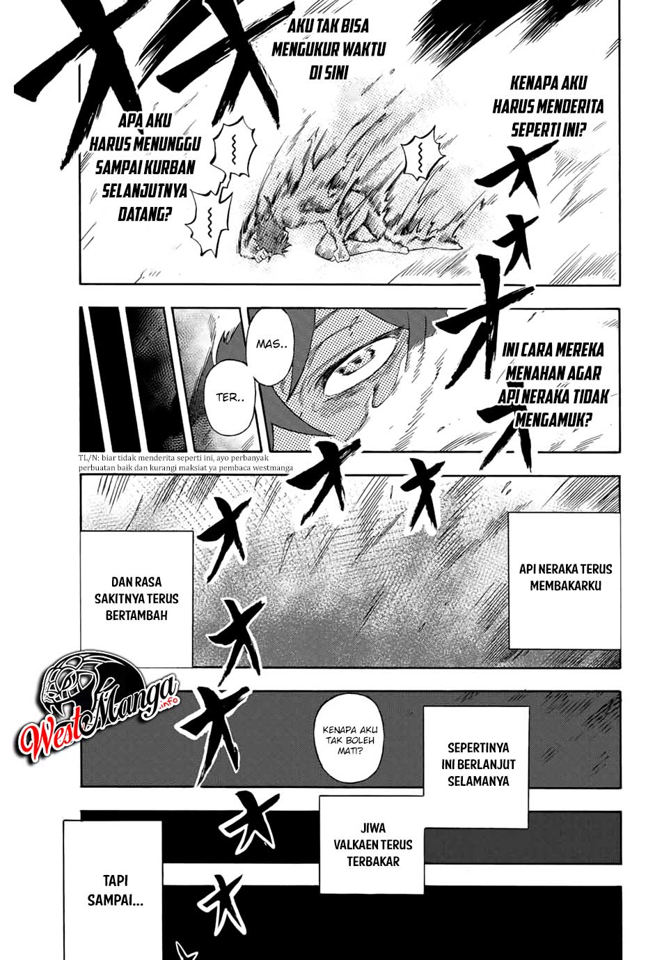 Jigoku no Gouka de Yaka re Tsuzuketa Shounen. Saikyou no Honou Tsukai to Natte Fukkatsu Suru. Chapter 1.1 - halaman 19