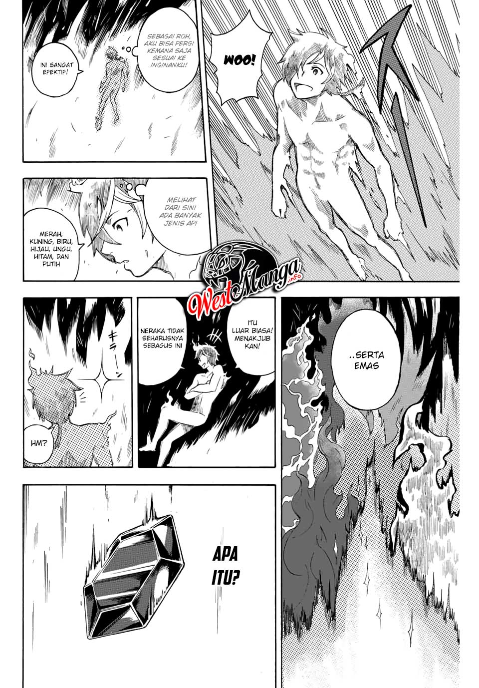 Jigoku no Gouka de Yaka re Tsuzuketa Shounen. Saikyou no Honou Tsukai to Natte Fukkatsu Suru. Chapter 1.1 - halaman 22