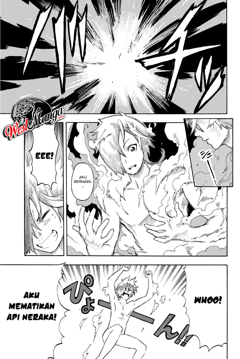 Jigoku no Gouka de Yaka re Tsuzuketa Shounen. Saikyou no Honou Tsukai to Natte Fukkatsu Suru. Chapter 1.1 - halaman 25