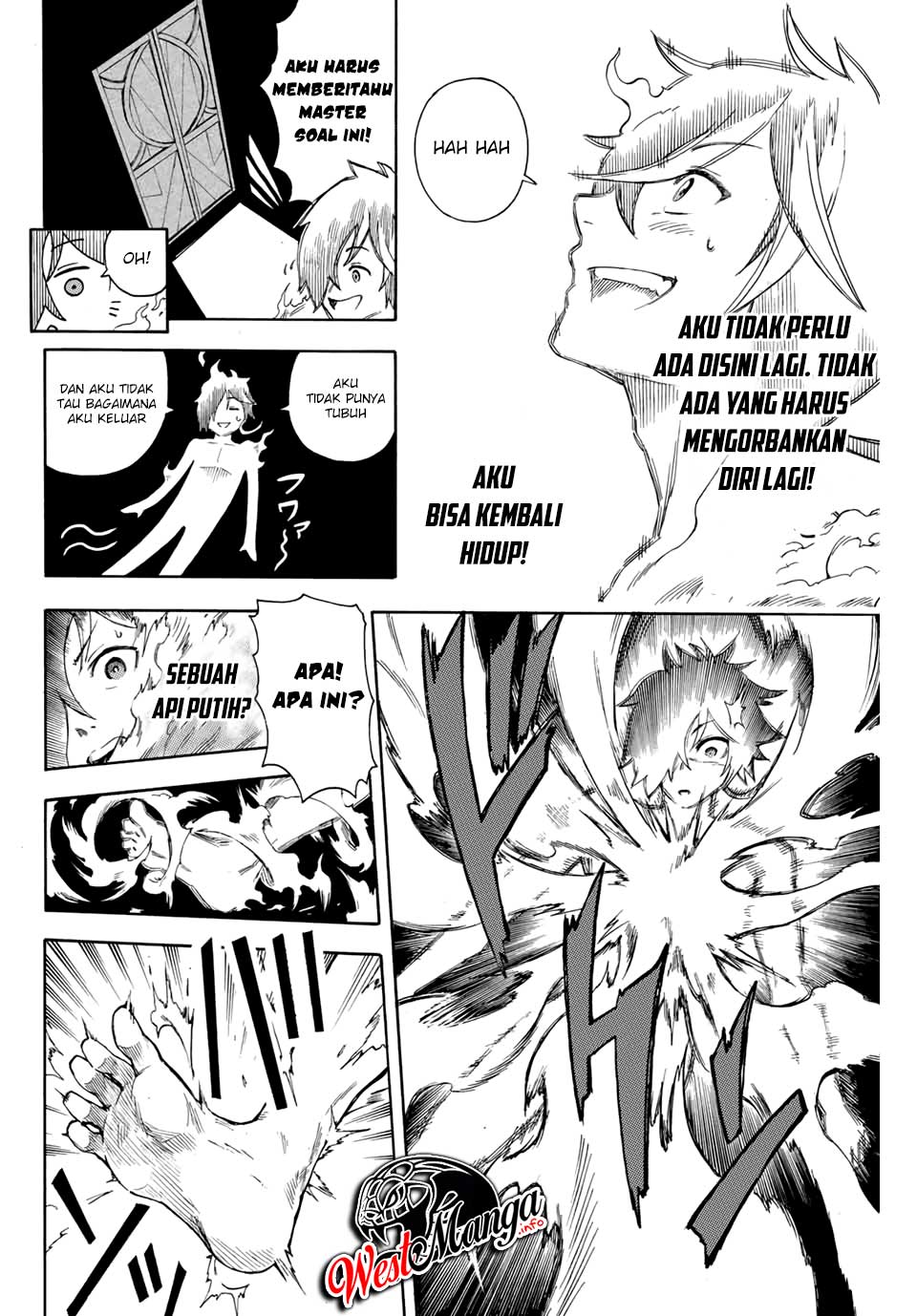 Jigoku no Gouka de Yaka re Tsuzuketa Shounen. Saikyou no Honou Tsukai to Natte Fukkatsu Suru. Chapter 1.1 - halaman 26