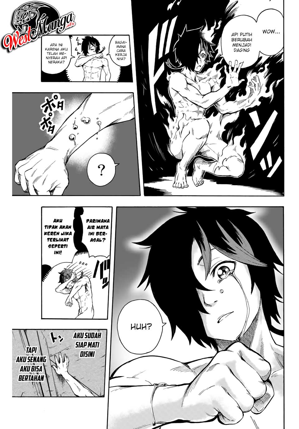 Jigoku no Gouka de Yaka re Tsuzuketa Shounen. Saikyou no Honou Tsukai to Natte Fukkatsu Suru. Chapter 1.1 - halaman 27
