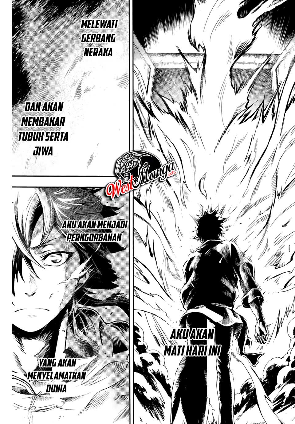 Jigoku no Gouka de Yaka re Tsuzuketa Shounen. Saikyou no Honou Tsukai to Natte Fukkatsu Suru. Chapter 1.1 - halaman 3