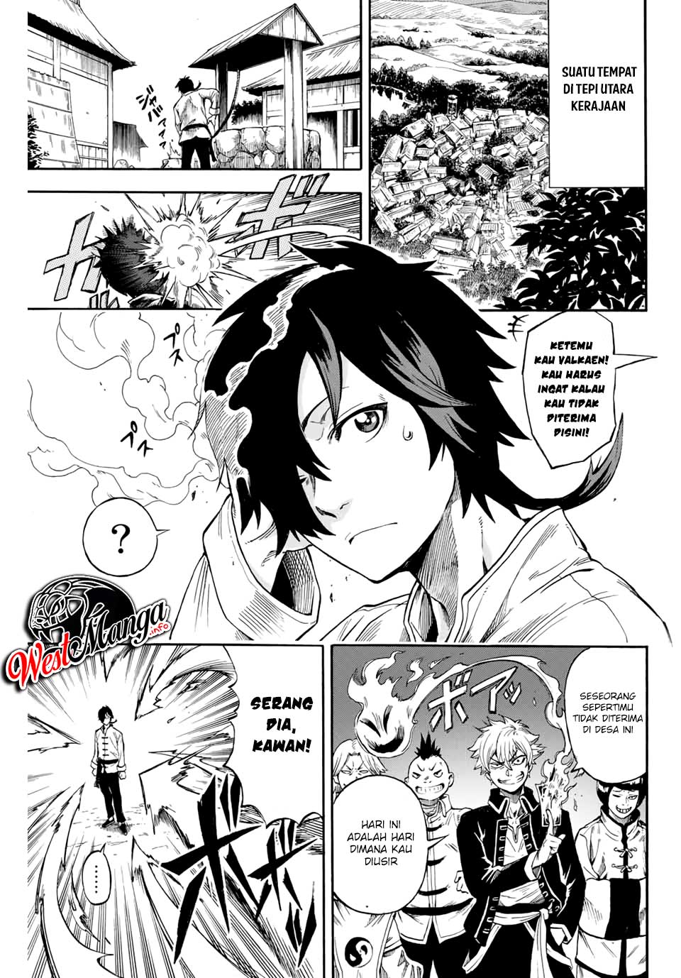 Jigoku no Gouka de Yaka re Tsuzuketa Shounen. Saikyou no Honou Tsukai to Natte Fukkatsu Suru. Chapter 1.1 - halaman 5