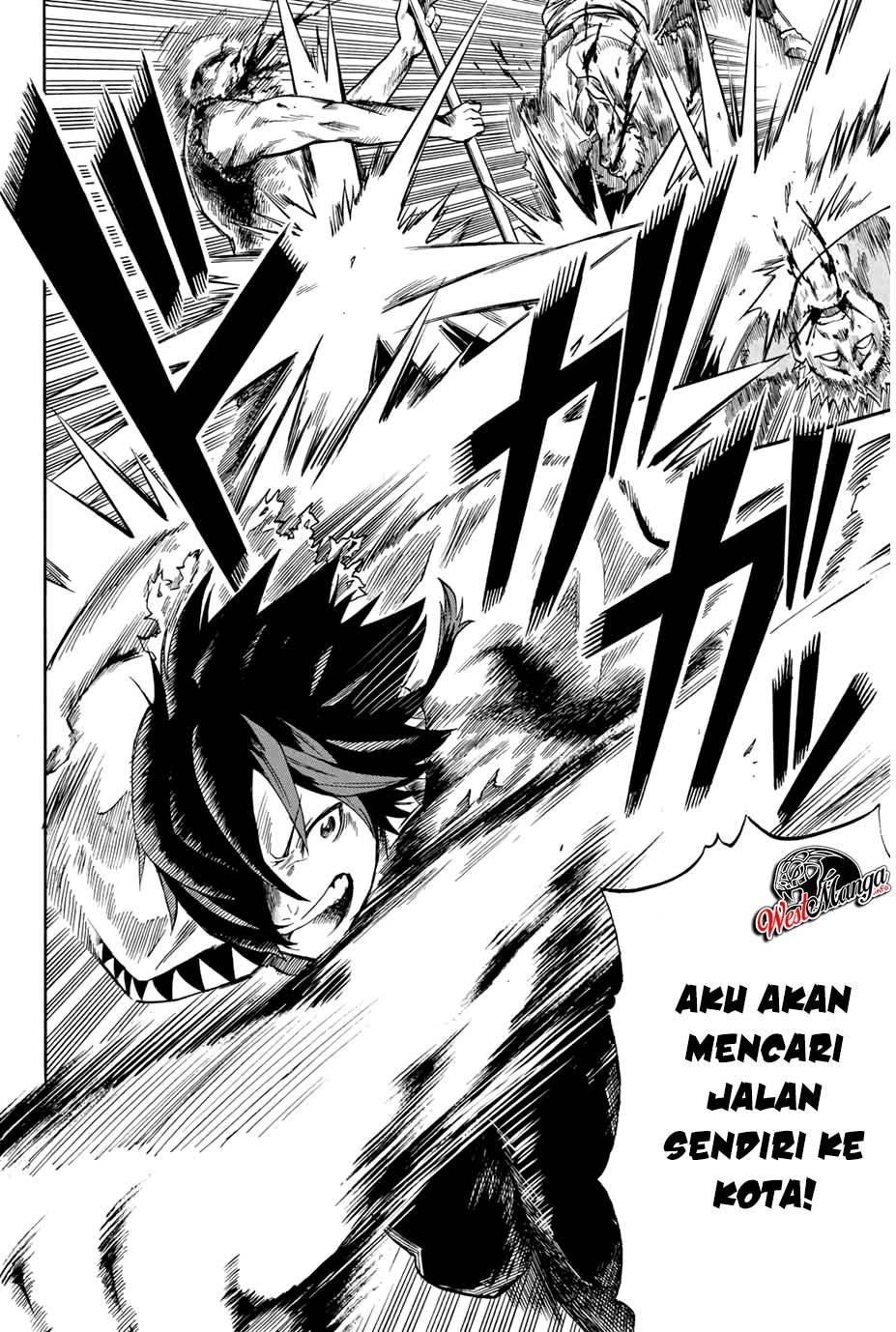 Jigoku no Gouka de Yaka re Tsuzuketa Shounen. Saikyou no Honou Tsukai to Natte Fukkatsu Suru. Chapter 1.2 - halaman 10