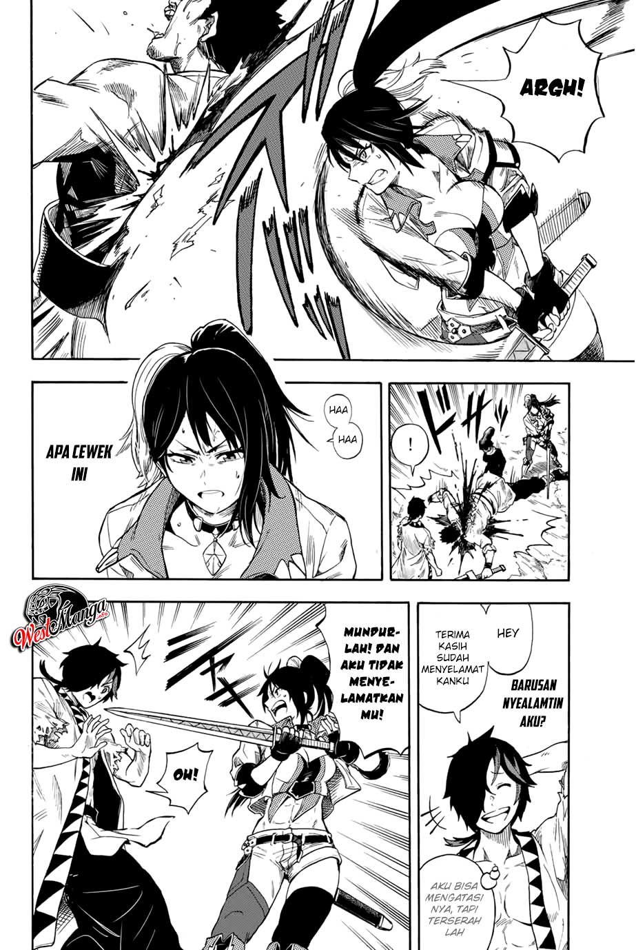 Jigoku no Gouka de Yaka re Tsuzuketa Shounen. Saikyou no Honou Tsukai to Natte Fukkatsu Suru. Chapter 1.2 - halaman 12