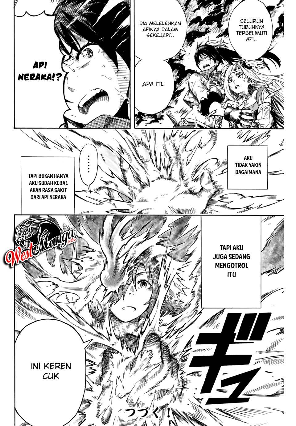 Jigoku no Gouka de Yaka re Tsuzuketa Shounen. Saikyou no Honou Tsukai to Natte Fukkatsu Suru. Chapter 1.2 - halaman 23