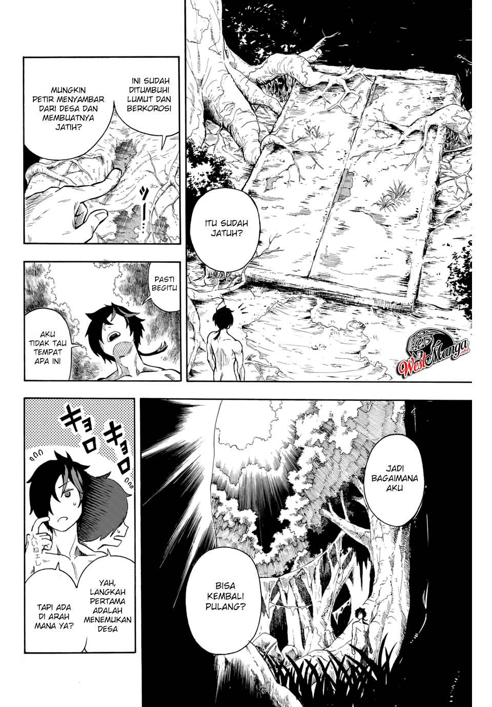 Jigoku no Gouka de Yaka re Tsuzuketa Shounen. Saikyou no Honou Tsukai to Natte Fukkatsu Suru. Chapter 1.2 - halaman 4