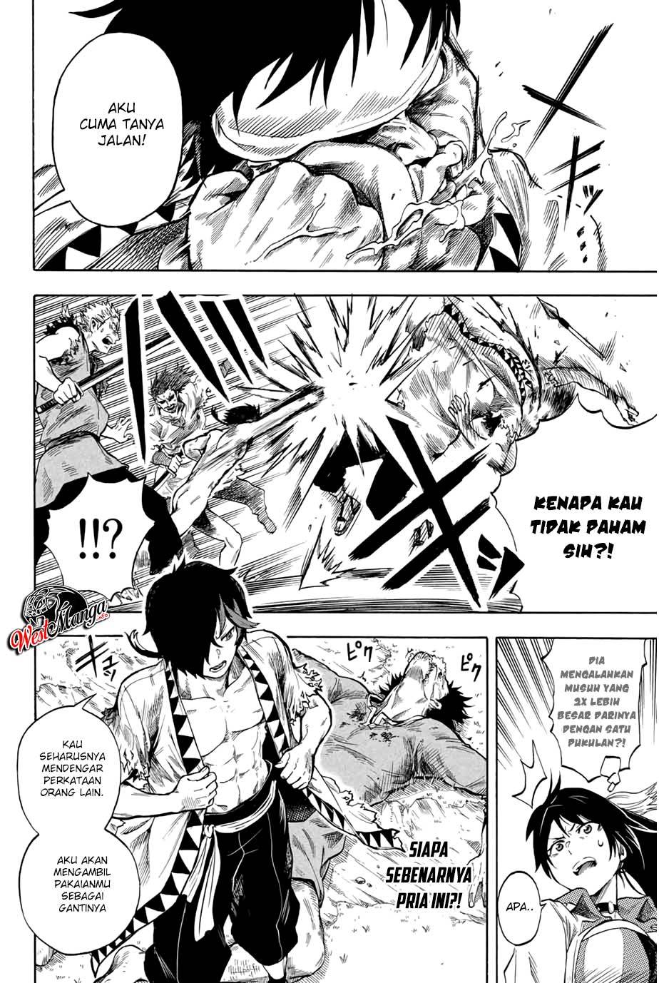 Jigoku no Gouka de Yaka re Tsuzuketa Shounen. Saikyou no Honou Tsukai to Natte Fukkatsu Suru. Chapter 1.2 - halaman 8