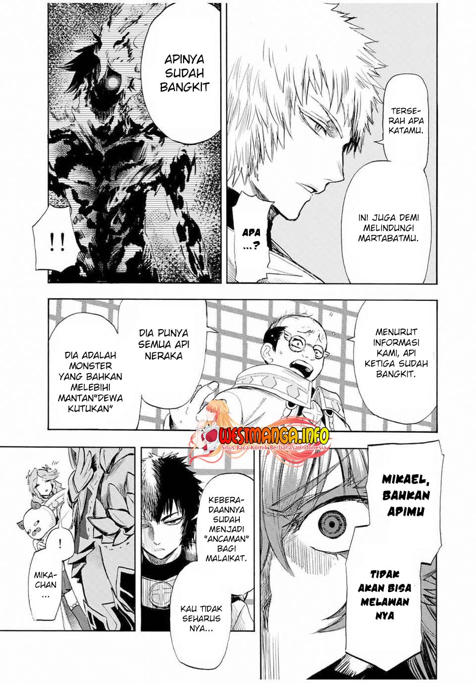 Jigoku no Gouka de Yaka re Tsuzuketa Shounen. Saikyou no Honou Tsukai to Natte Fukkatsu Suru. Chapter 102 - halaman 11